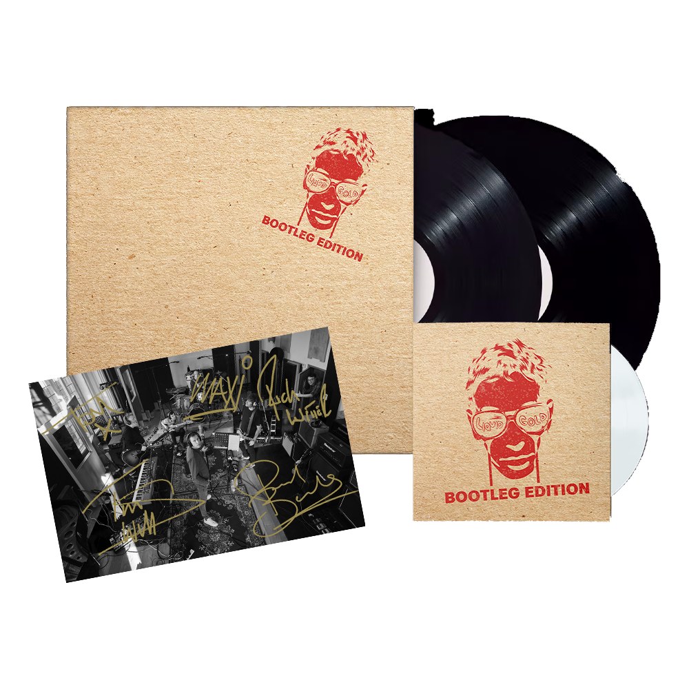 Liquid Gold: 'Bootleg Edition' Handstamped Vinyl 2LP + CD + Signed Print