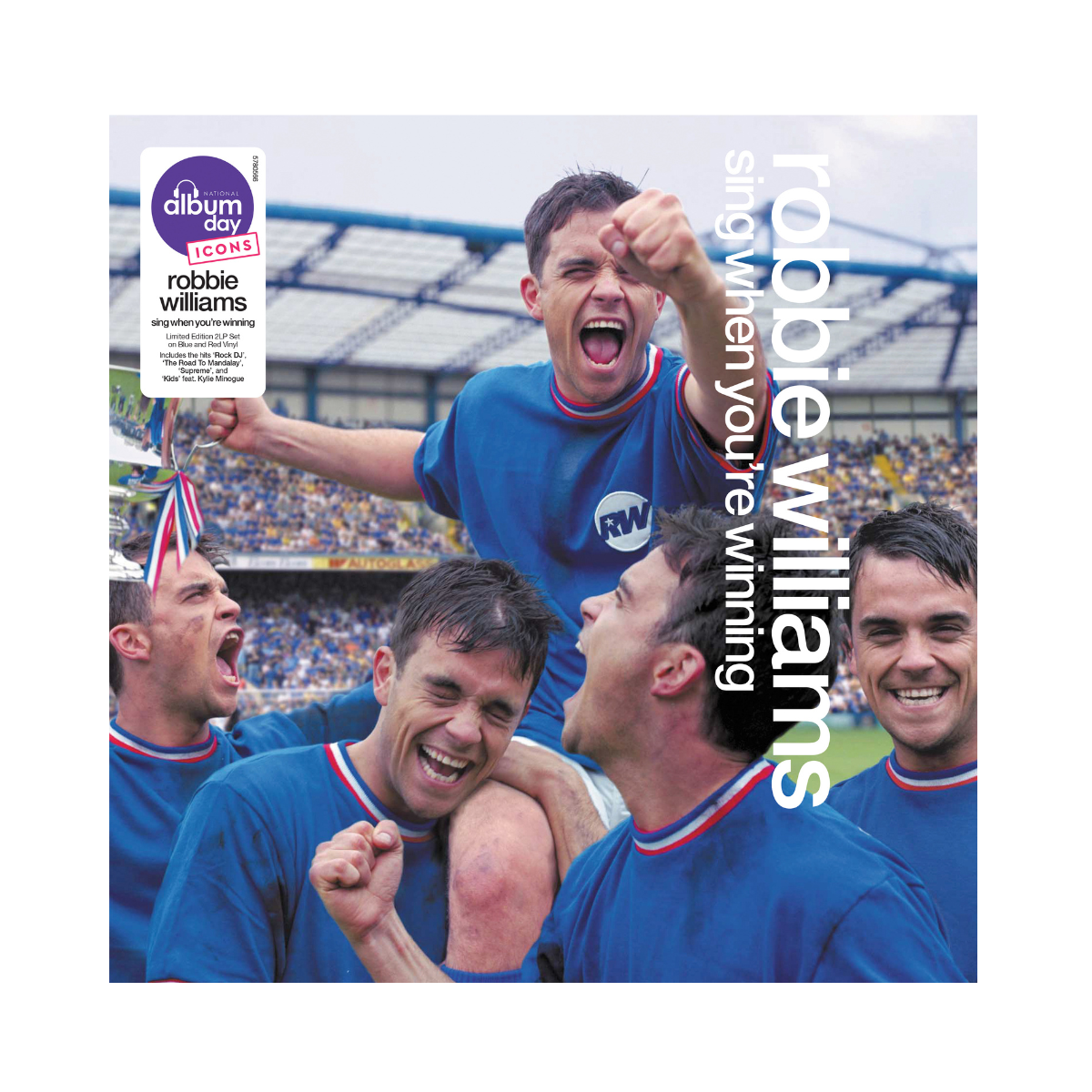 Robbie Williams - Sing When You're Winning [NAD26]: Blue and Red Vinyl 2LP