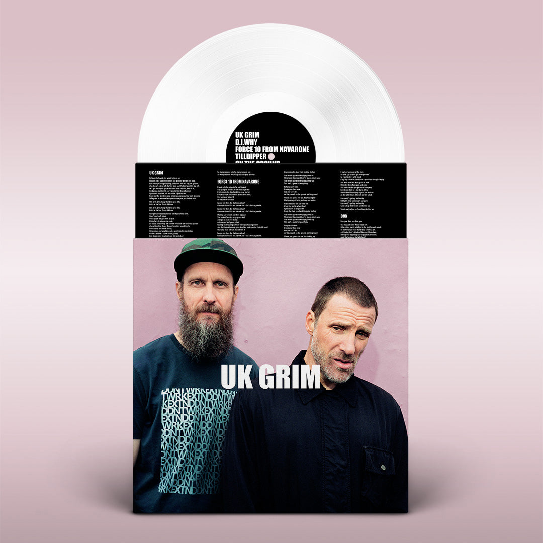 Sleaford Mods - UK Grim: Limited White Vinyl LP