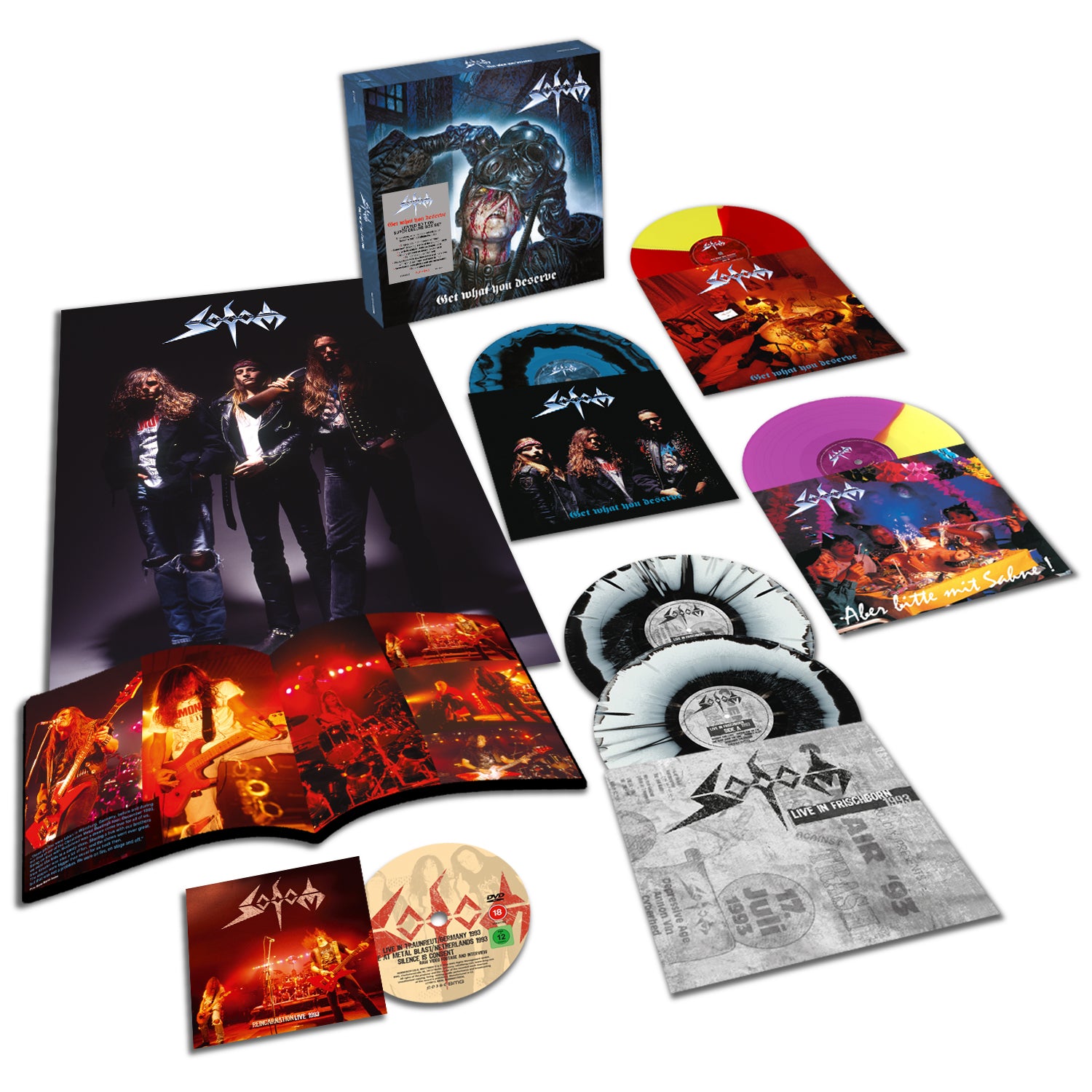 Sodom - Get What You Deserve: Deluxe Boxset