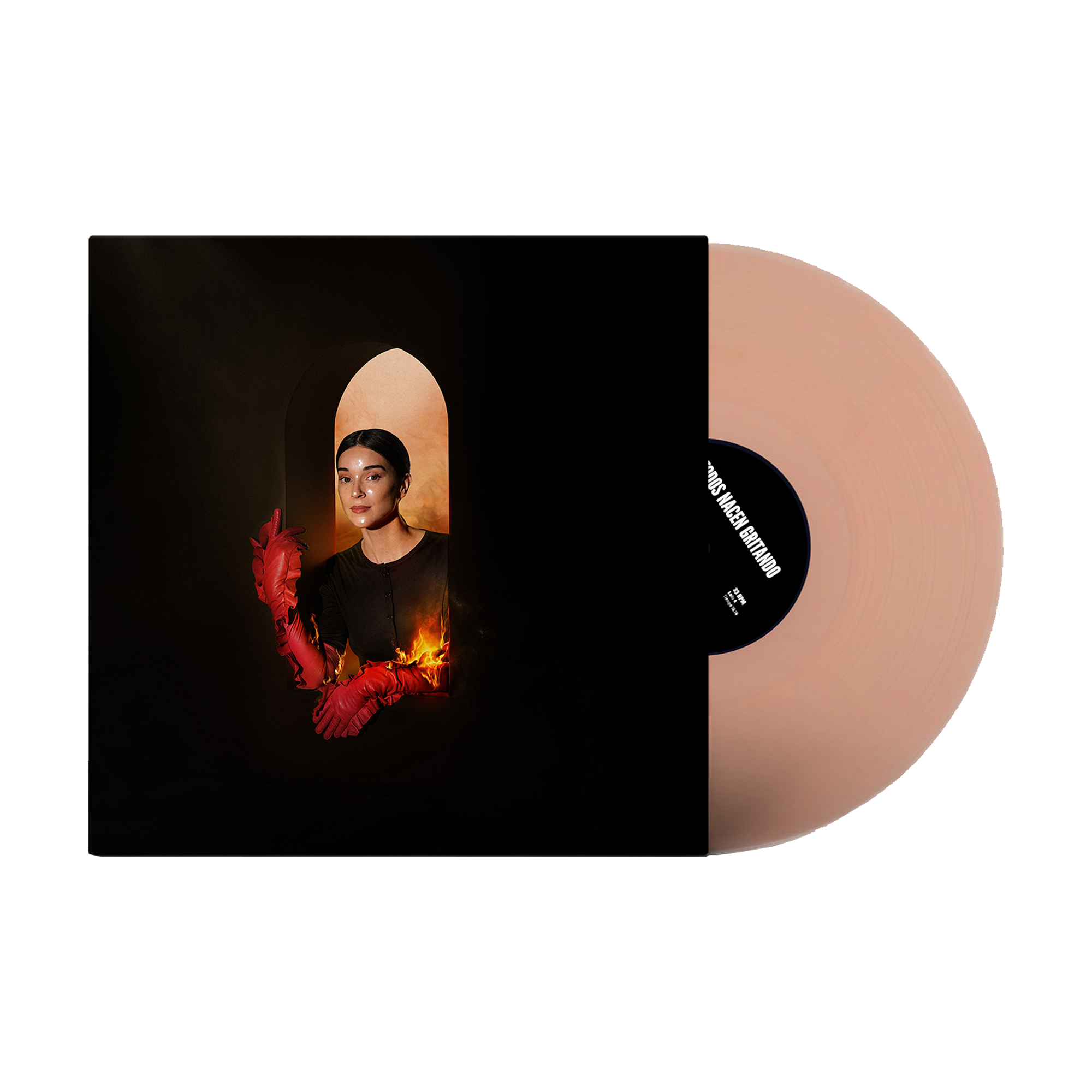 St. Vincent - Todos Nacen Gritando: Translucent Rose Vinyl LP