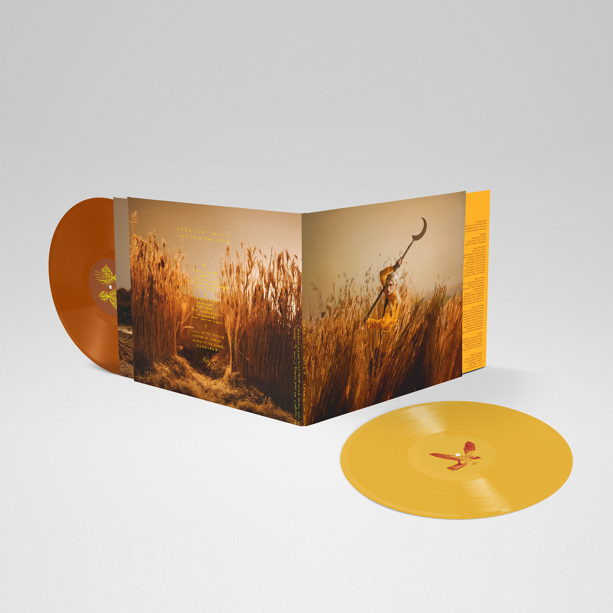 Patrick Wolf - Crying The Neck: Limited Harvest Ochre & Umber Soil Vinyl 2LP