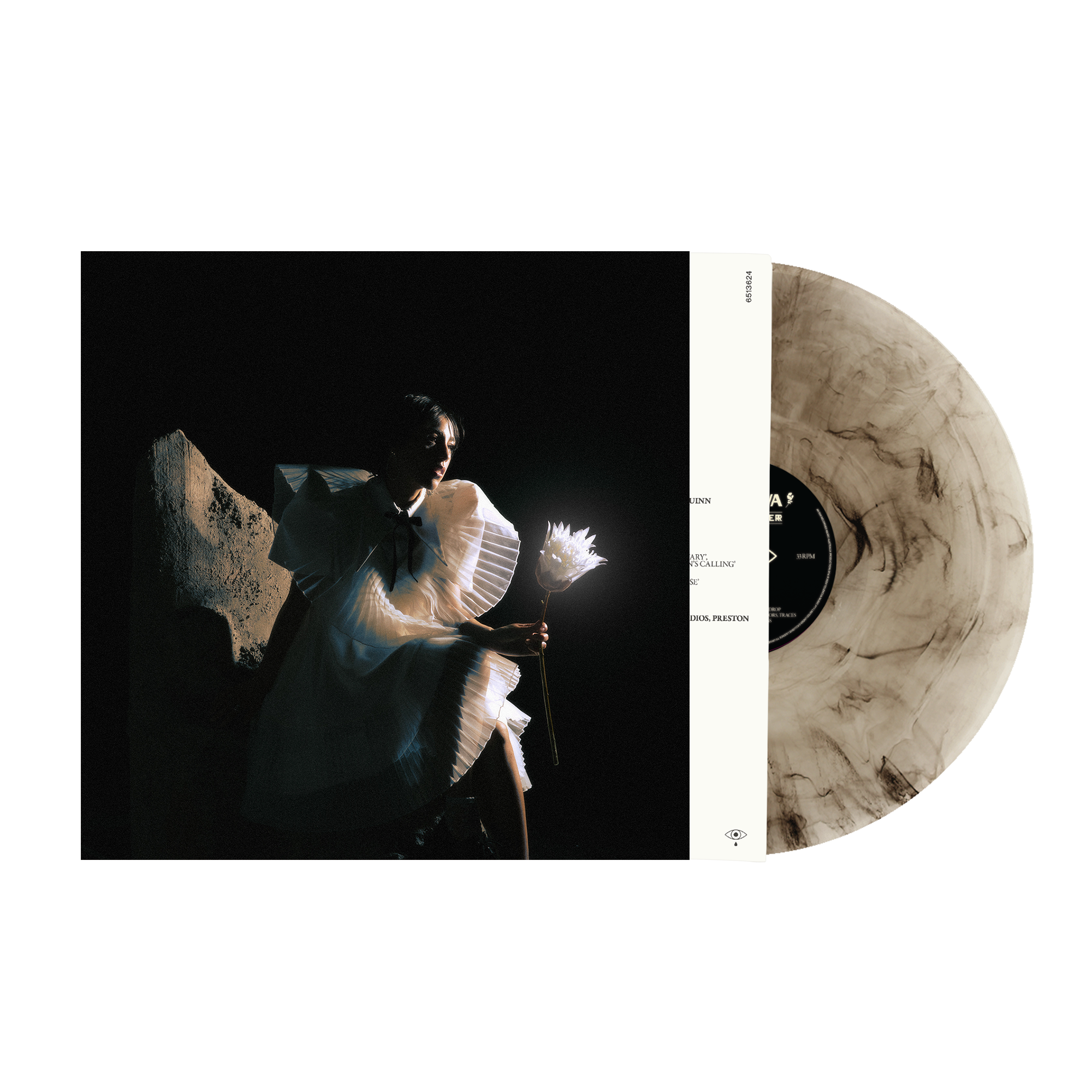 Telenova - Time Is A Flower: Black Marble LP