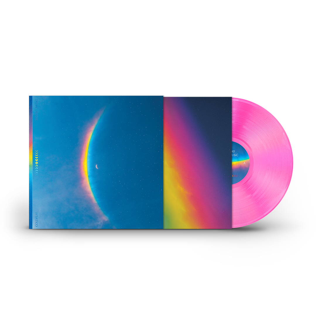 Coldplay - Moon Music: Translucent Pink Eco-Vinyl LP - Sound of Vinyl