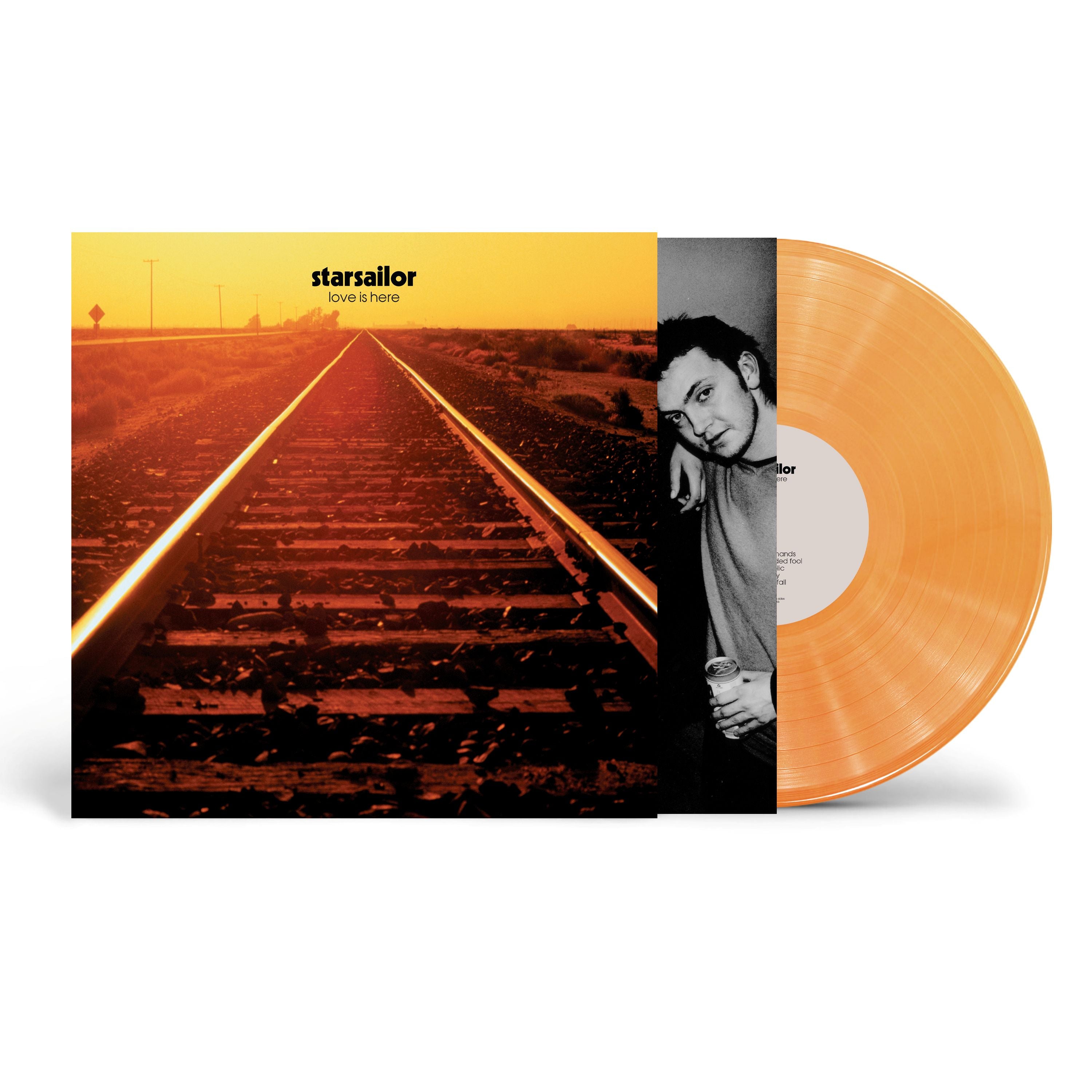 Starsailor - Love Is Here (2026 Remaster): Gatefold Translucent Orange Vinyl LP