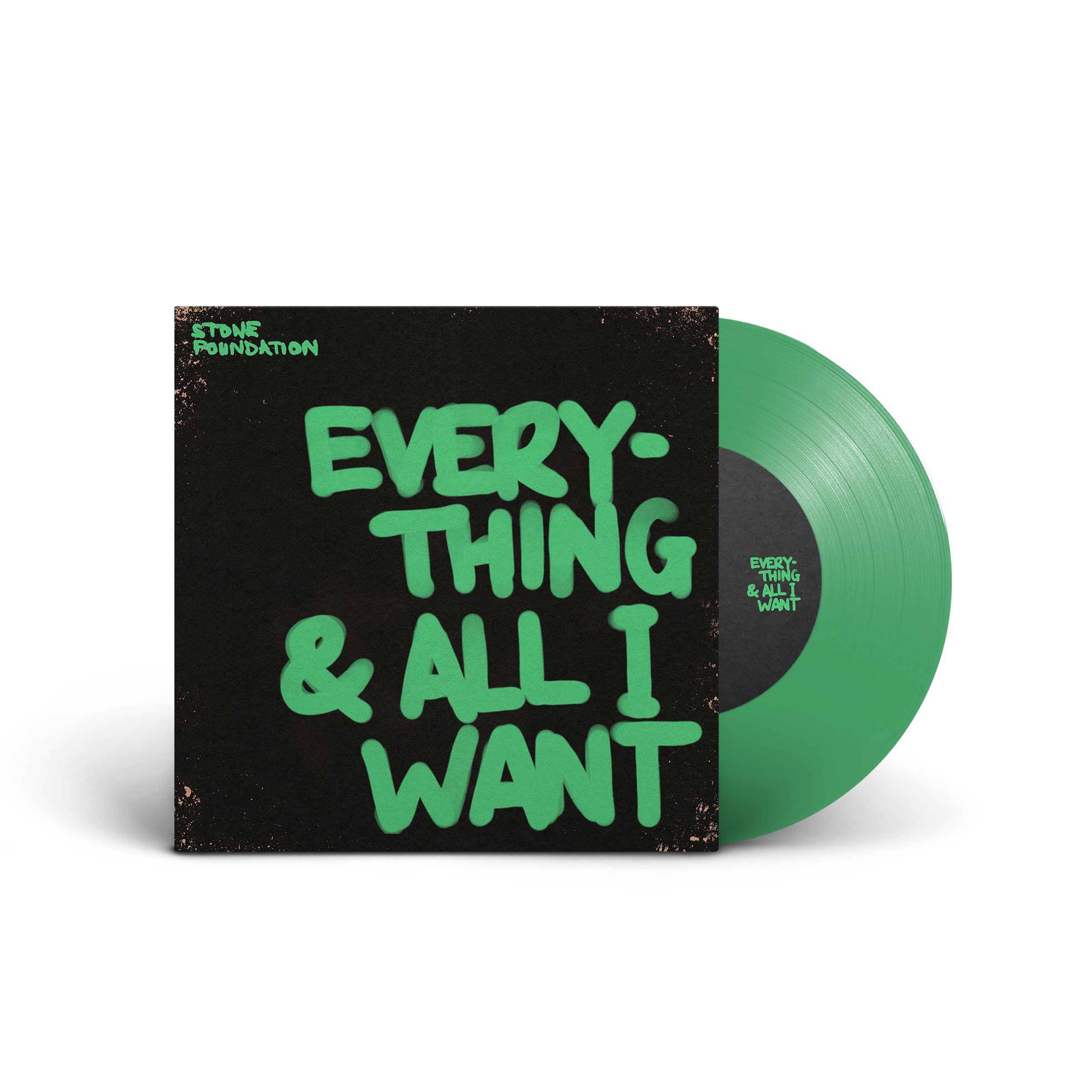 Stone Foundation - Fix You Up / Everything & All I Want: Limited Green Vinyl 7" Single