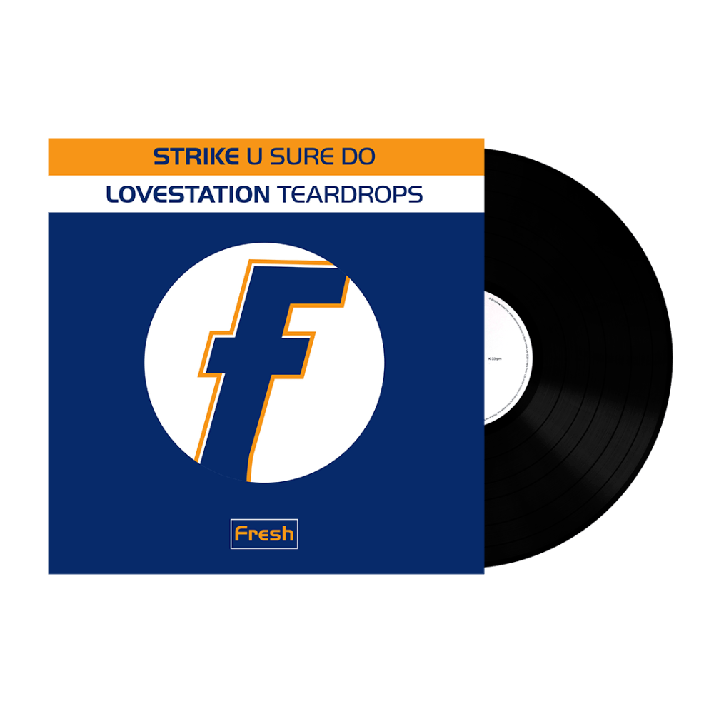 Strike/Lovestation - U Sure Do-Teardrops: Vinyl 12" Single [Demon Record Singles Club]