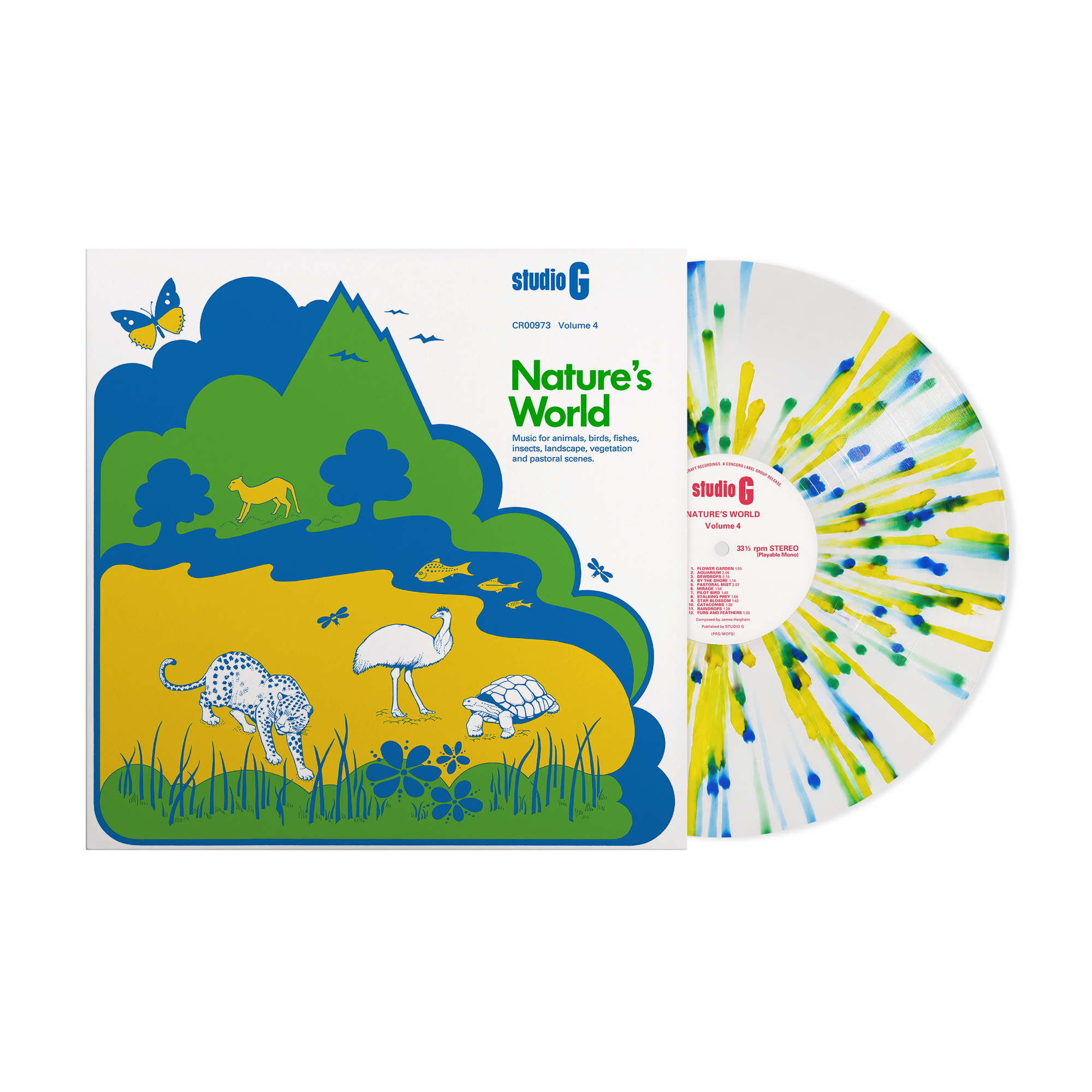 Studio G - Nature's World: Splatter Vinyl LP