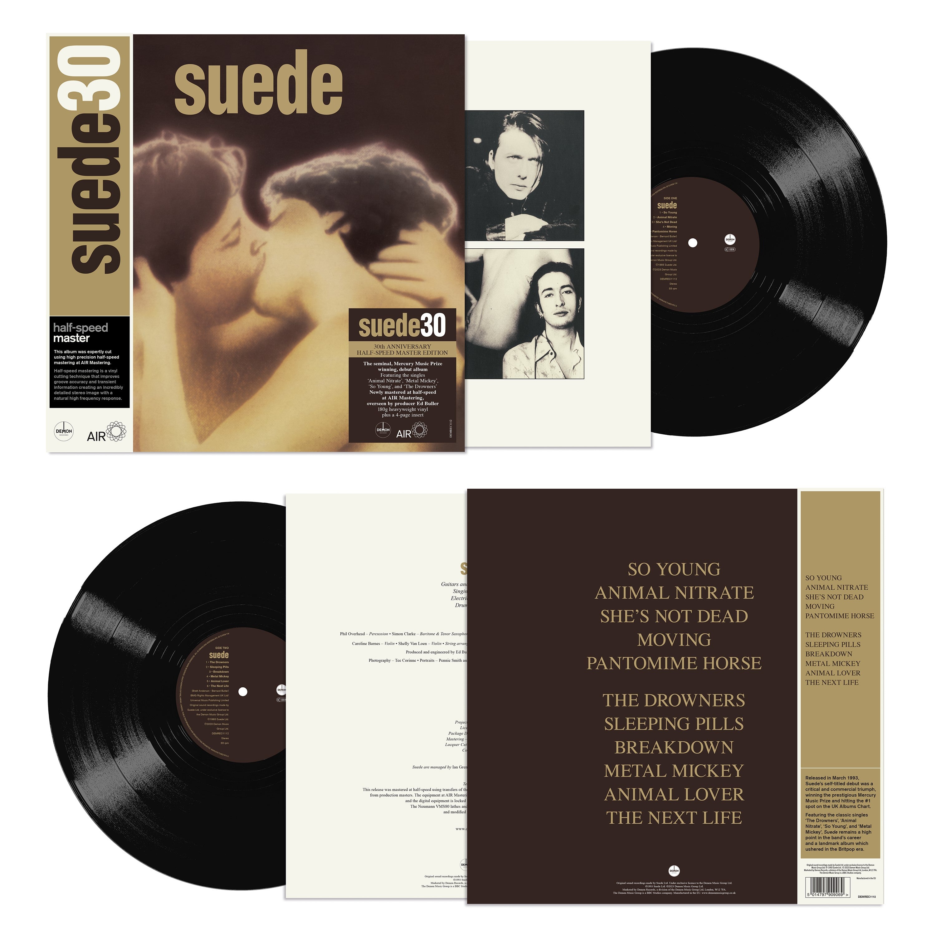 Suede - Suede (30th Anniversary Edition): Half-Speed Master Edition Vinyl LP