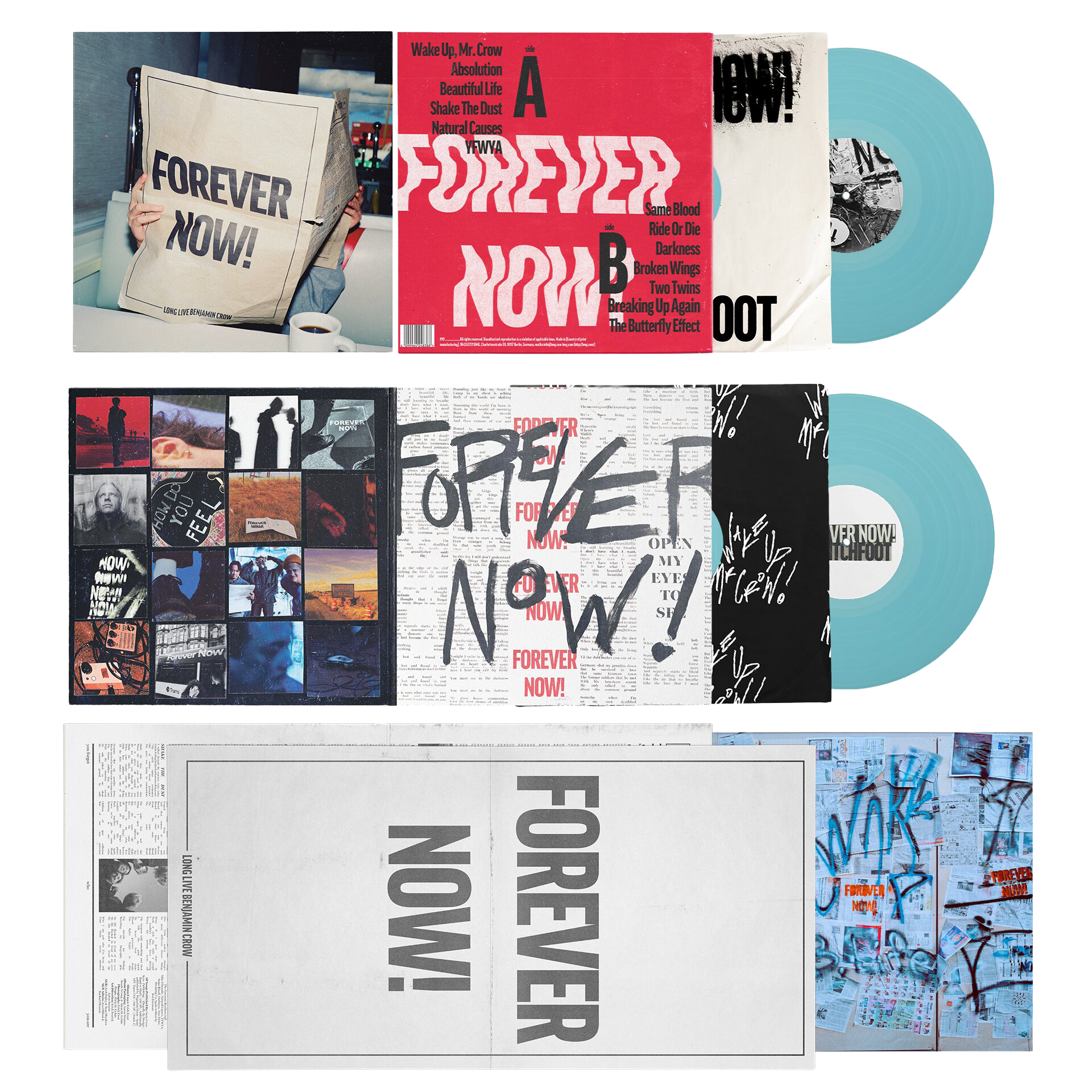 Switchfoot - Forever Now: Blue Vinyl LP