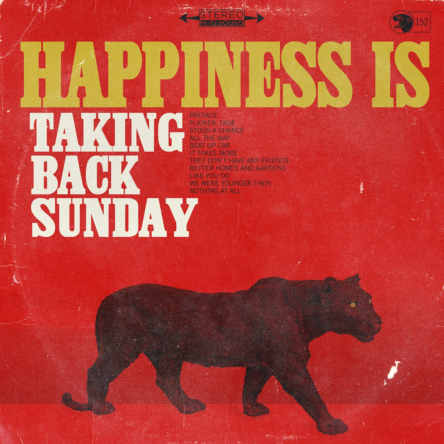 Taking Back Sunday - Happiness Is: Gold & Black Swirl Vinyl LP