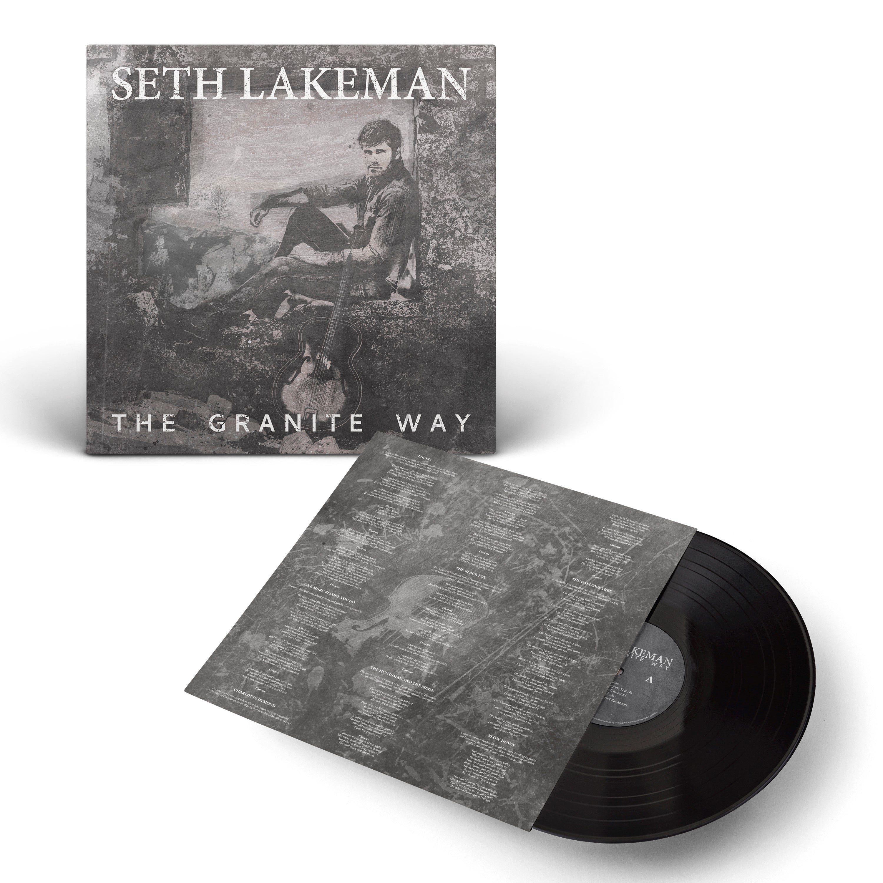 The Granite Way: Black Vinyl LP & Signed Postcard