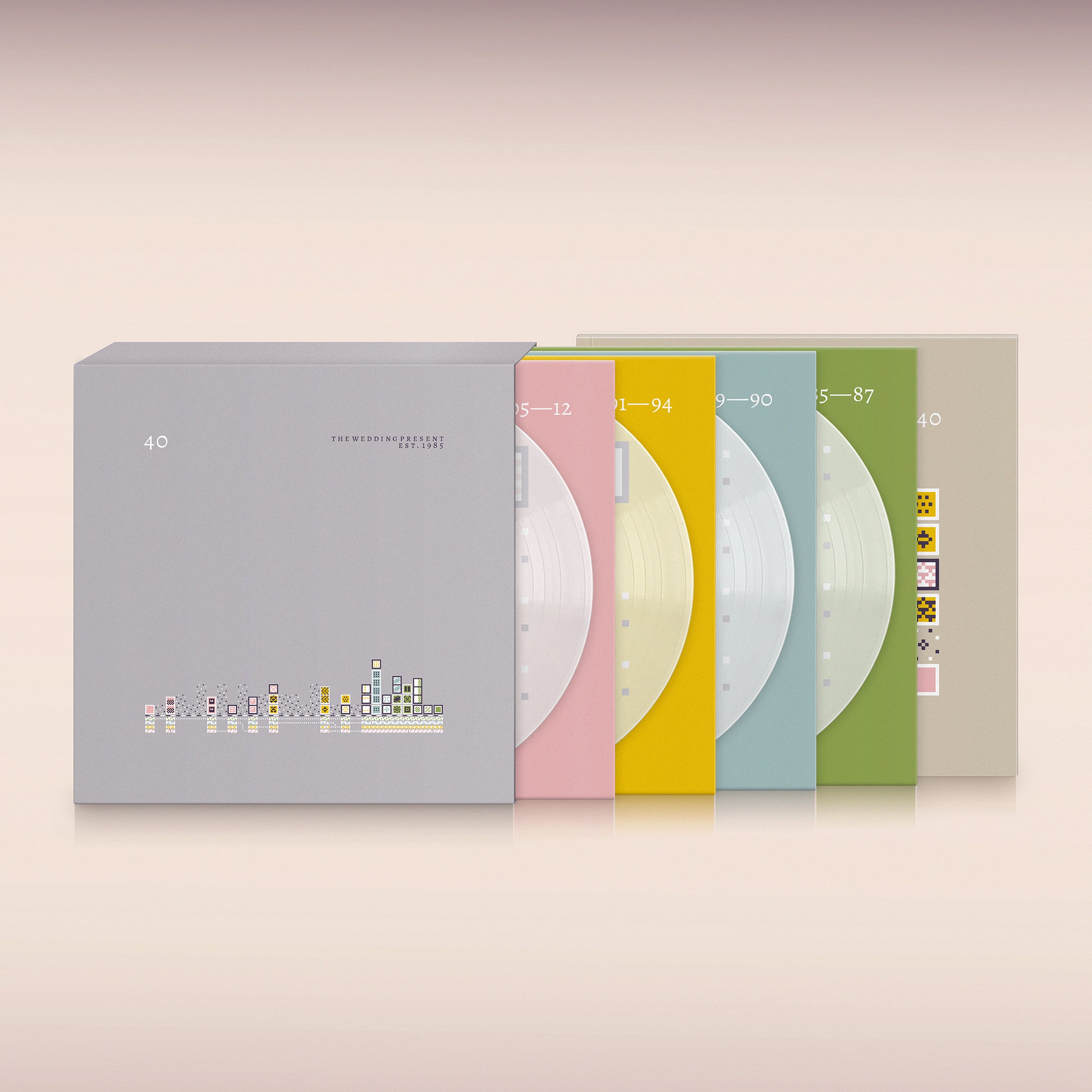 The Wedding Present - The Wedding Present 40: Frosted White Vinyl Deluxe 4LP Vinyl Box Set