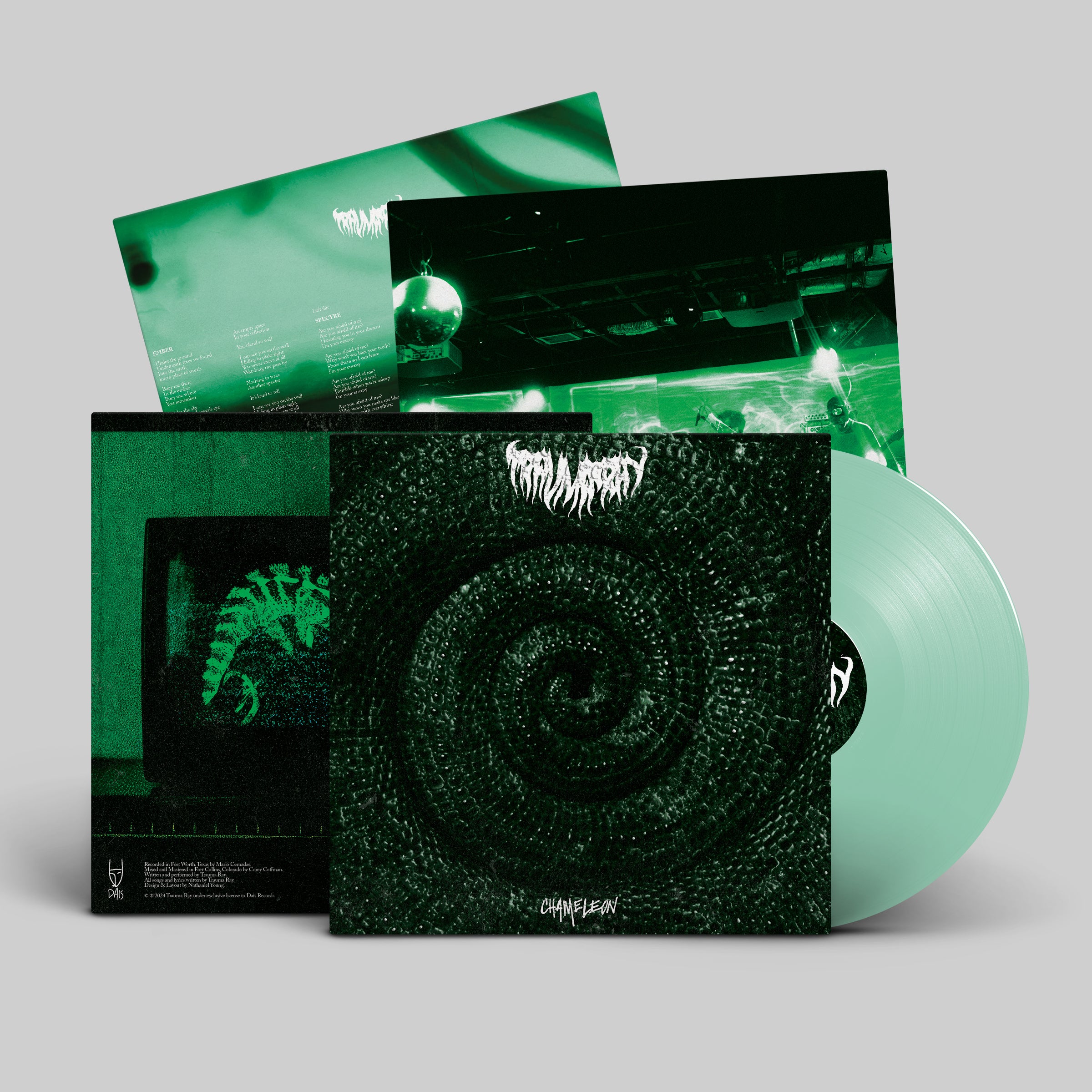 trauma ray - Chameleon: Limited Mint Green Vinyl LP