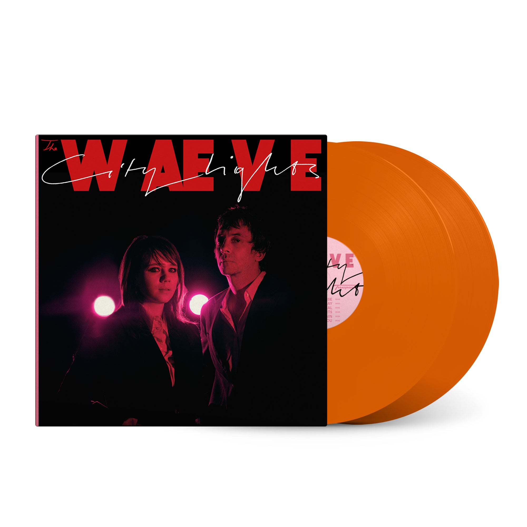 THE WAEVE (Graham Coxon and Rose Elinor Dougall) - City Lights: Limited Orange Vinyl 2LP