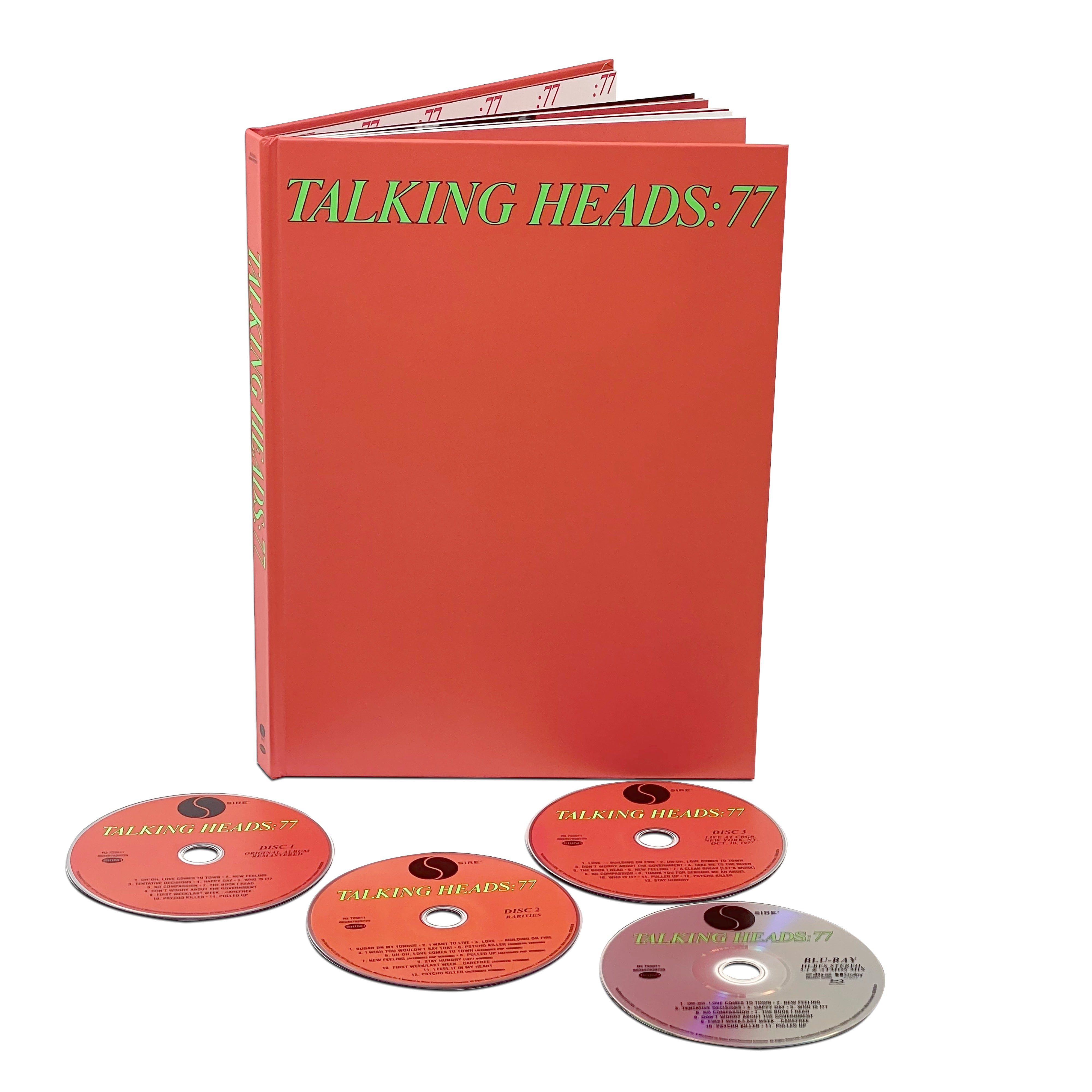 Talking Heads - 77: Super Deluxe Edition 3CD, Blu-Ray + Hardcover Book