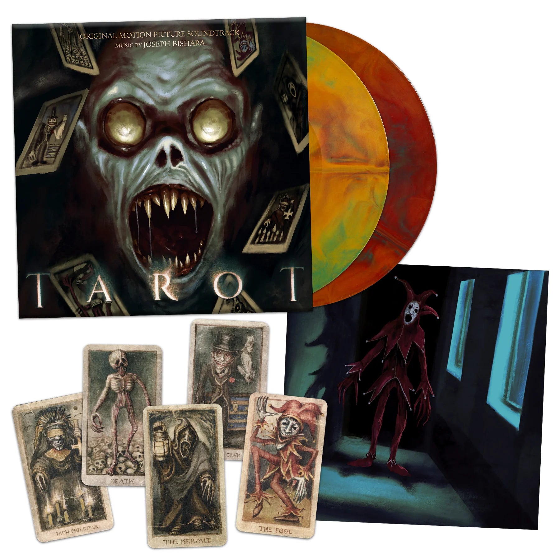 Joseph Bishara - Tarot (OST); Limited 'Three Colour Pour' Vinyl LP