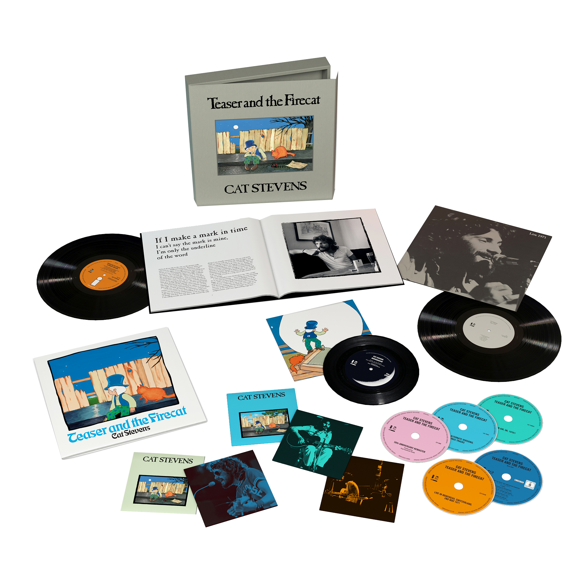 Cat Stevens - Teaser And The Firecat: Super Deluxe Edition LP Boxset