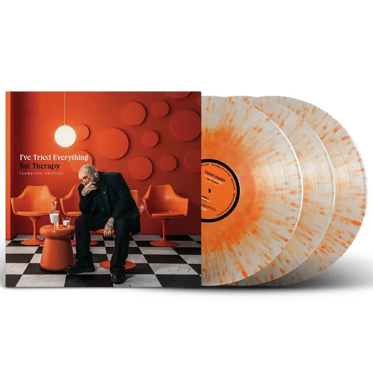 Teddy Swims - I've Tried Everything But Therapy (Complete Edition): Milky Clear and Orange Splatter Vinyl 3LP