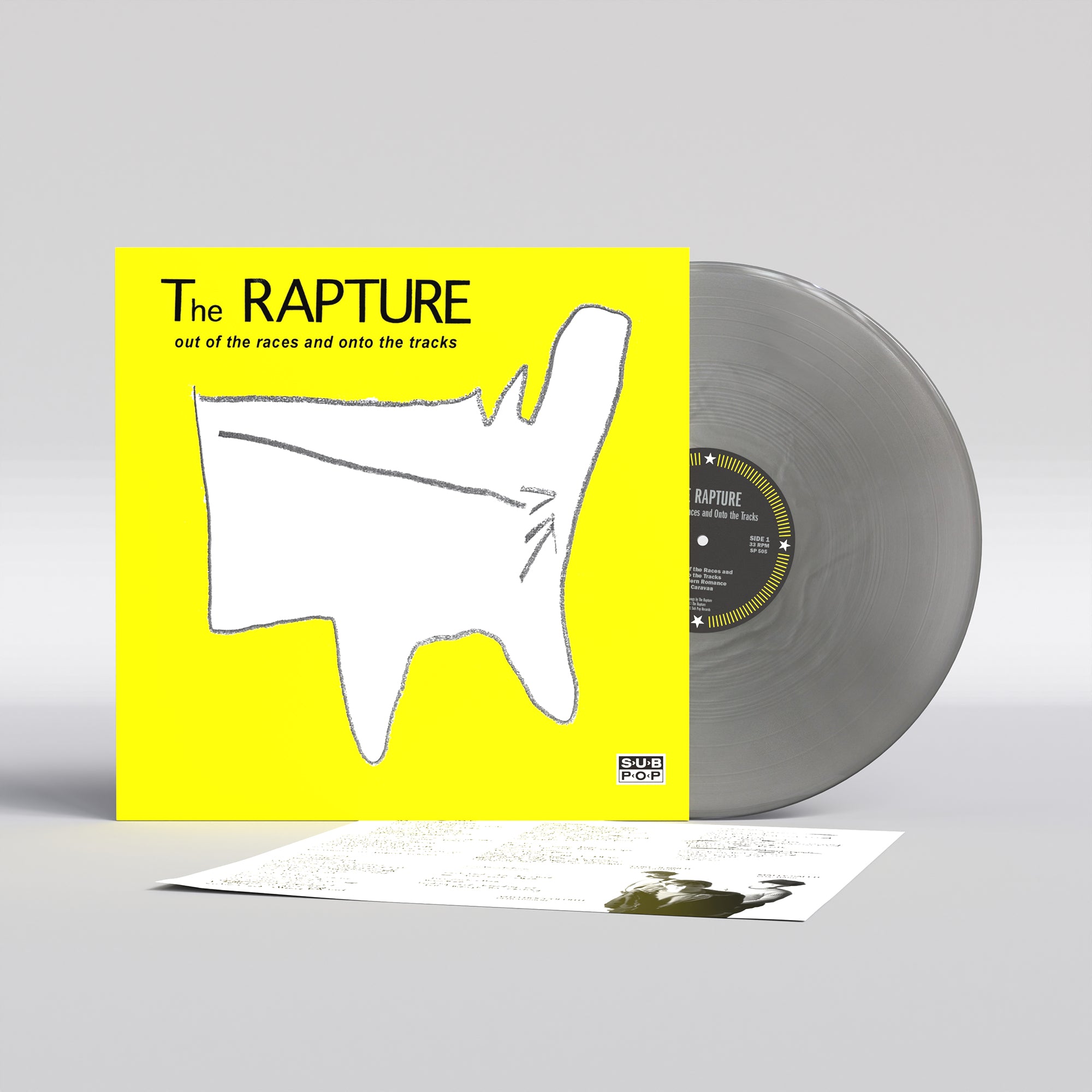 The Rapture - Out Of The Races And Onto The Tracks: (25th Anniversary Edition) Silver Vinyl LP