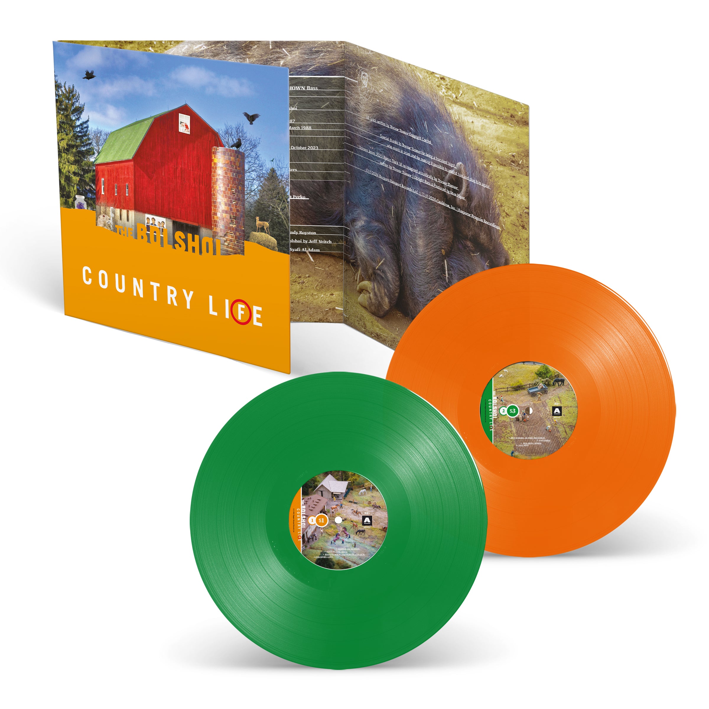 The Bolshoi - Country Life: Orange & Green Vinyl 2LP