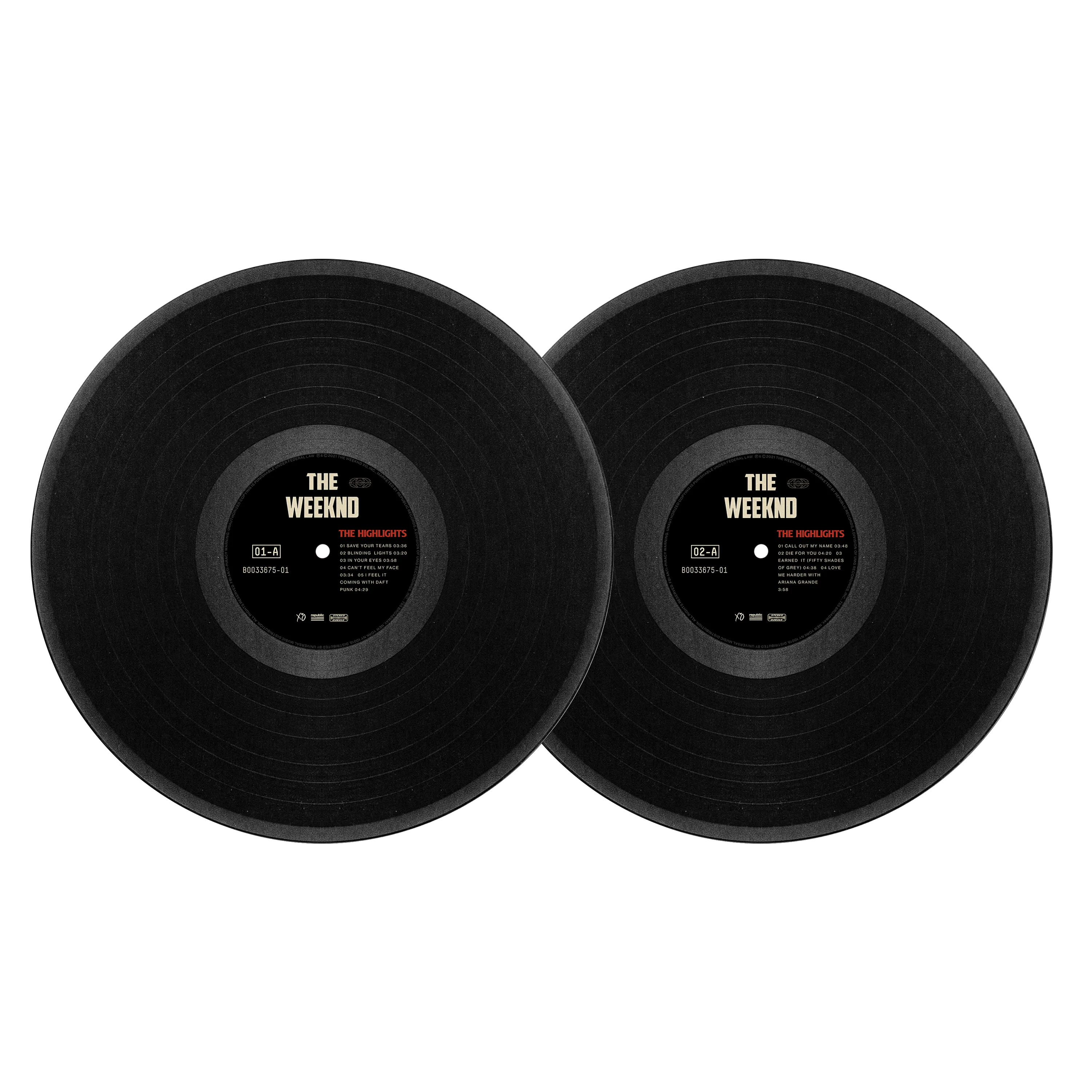 The Weeknd - THE HIGHLIGHTS 2LP