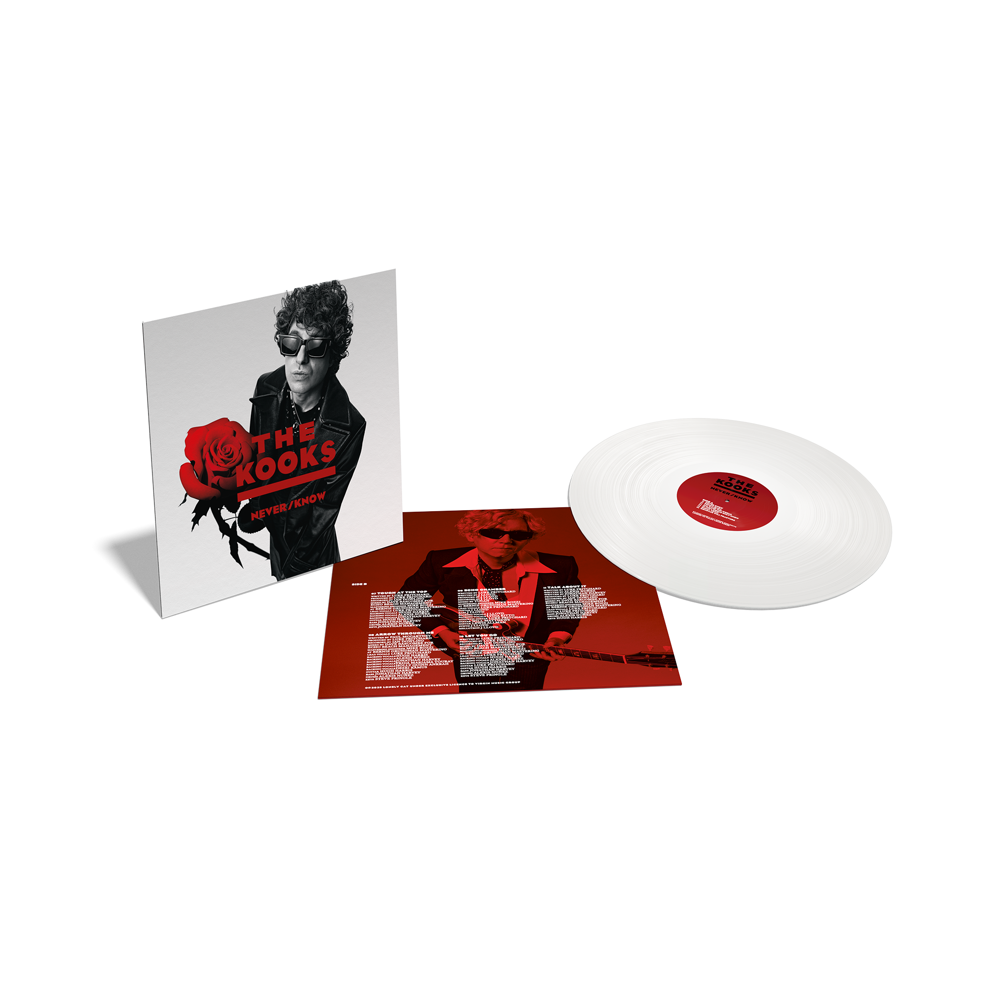 Never/Know: Limited White Vinyl LP & Exclusive Signed Print