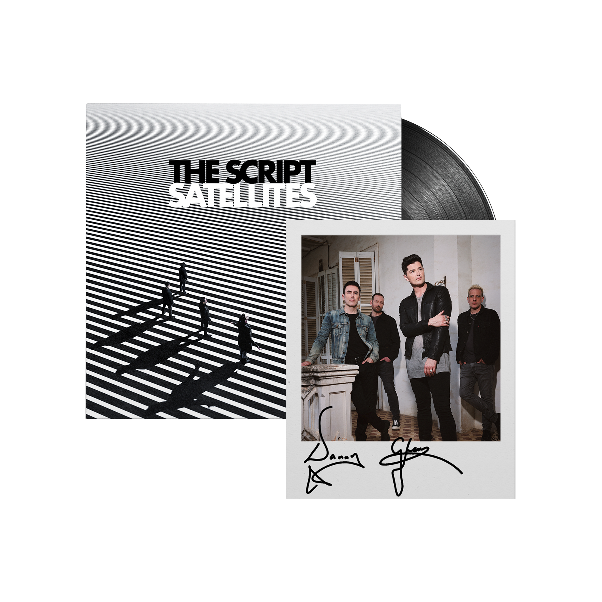 Satellites: Vinyl LP + Signed Polaroid Style Print