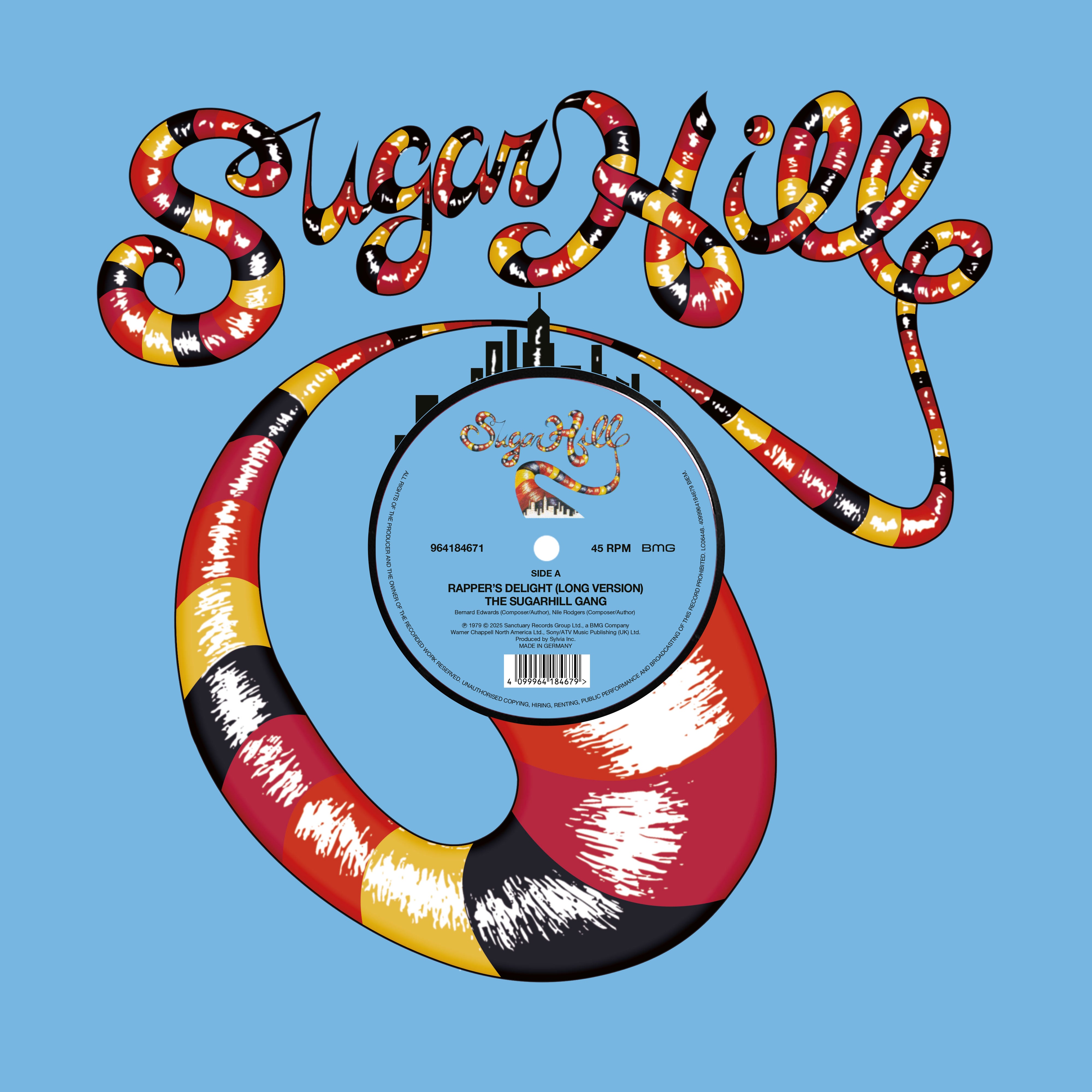The Sugarhill Gang - Rapper's Delight: 12" Vinyl