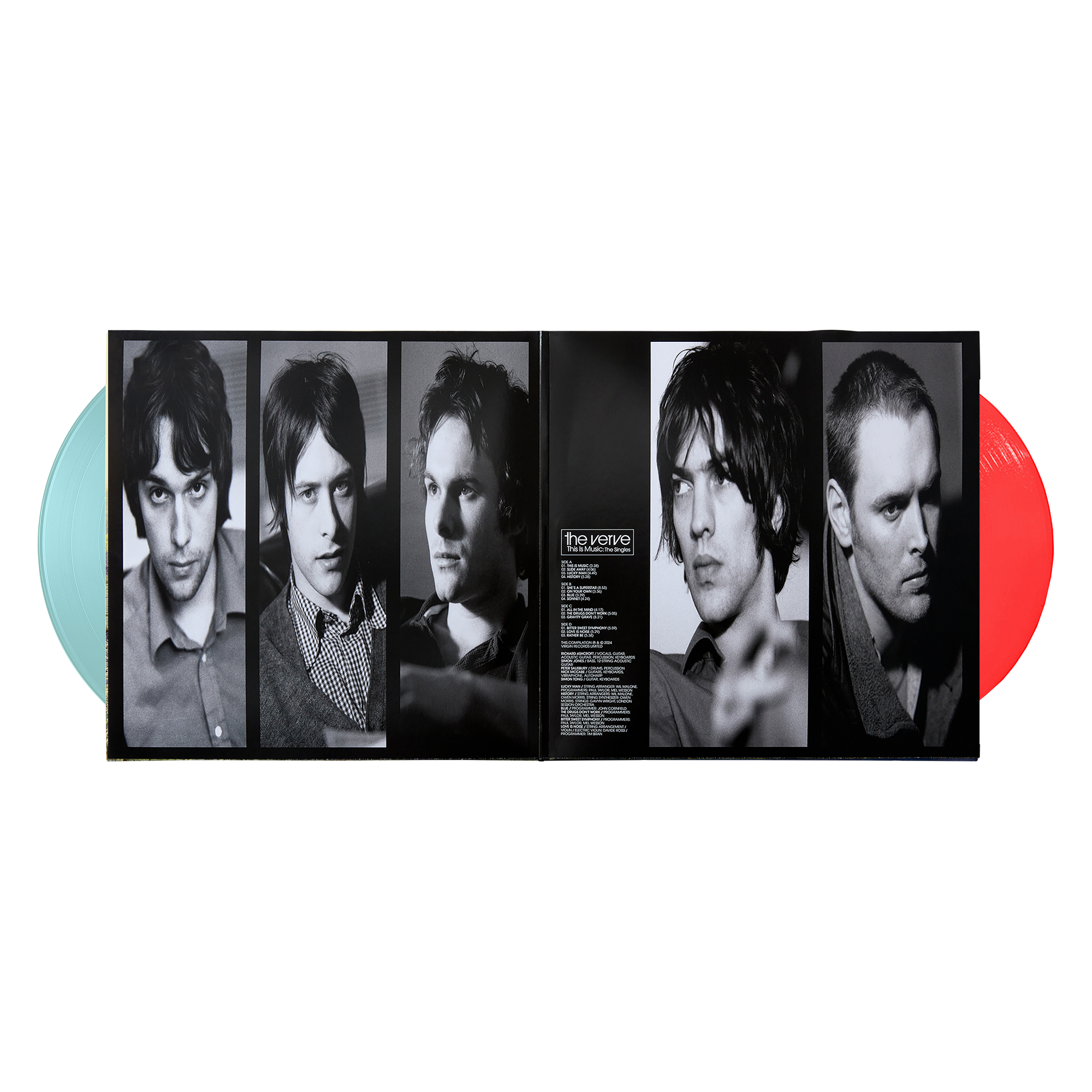 The Verve - This Is Music - The Singles: Colour Vinyl 2LP