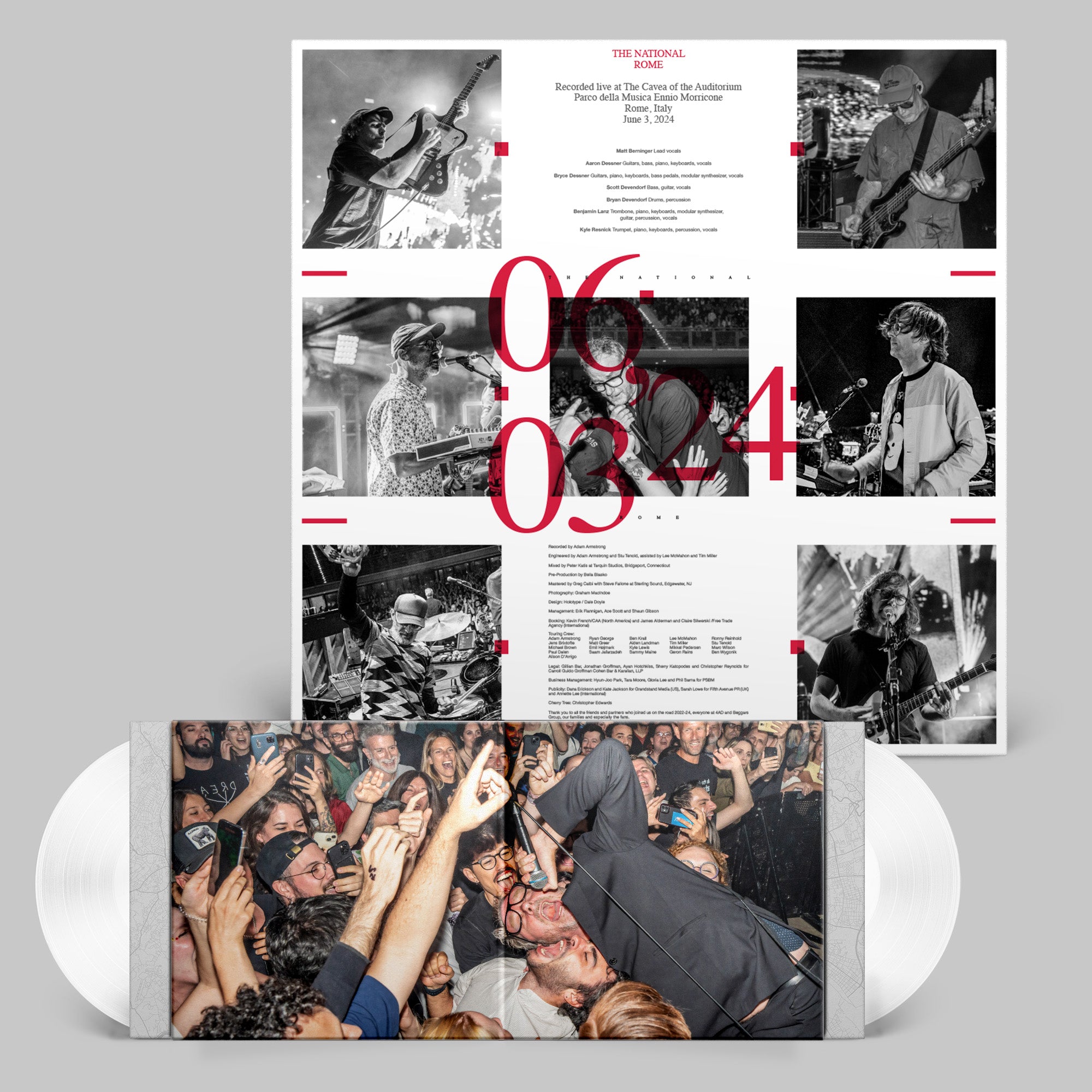 The National - Rome: Limited White Vinyl 2LP