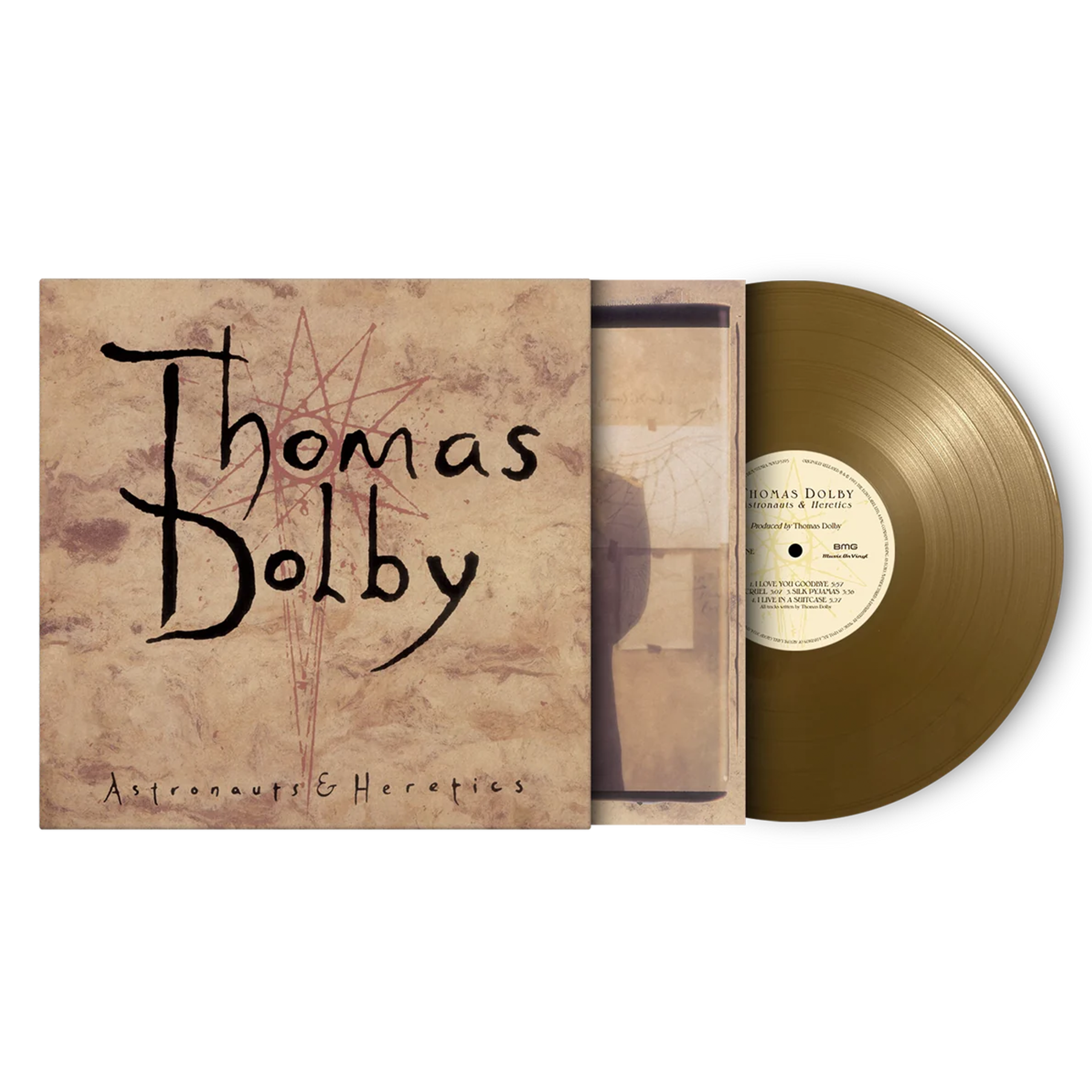 Thomas Dolby - Astronauts and Heretics: Limited Gold Vinyl LP