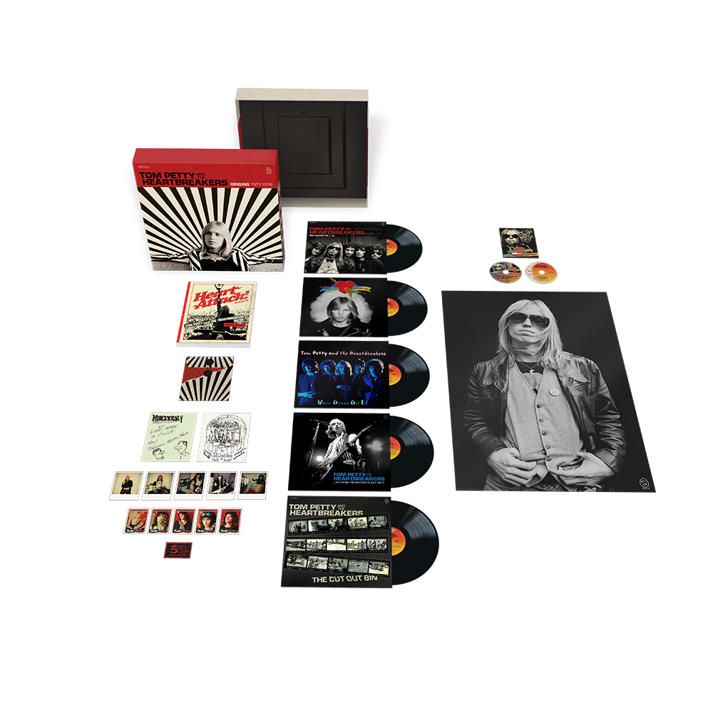 Tom Petty And The Heartbreakers - Origins 1971-1978: 5LP + DVD + Blu-Ray
