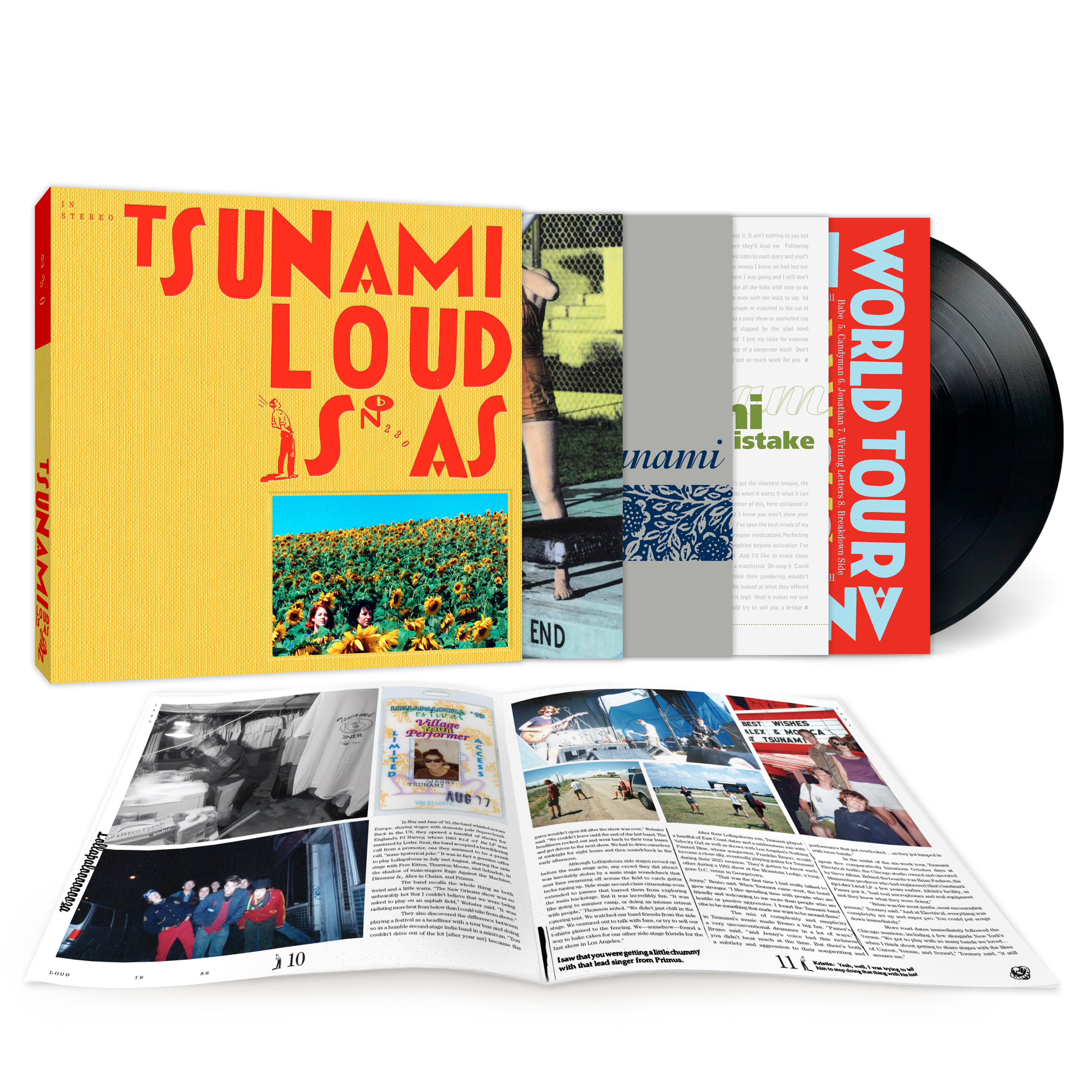 Tsunami - Loud Is As: Vinyl 5LP Box Set