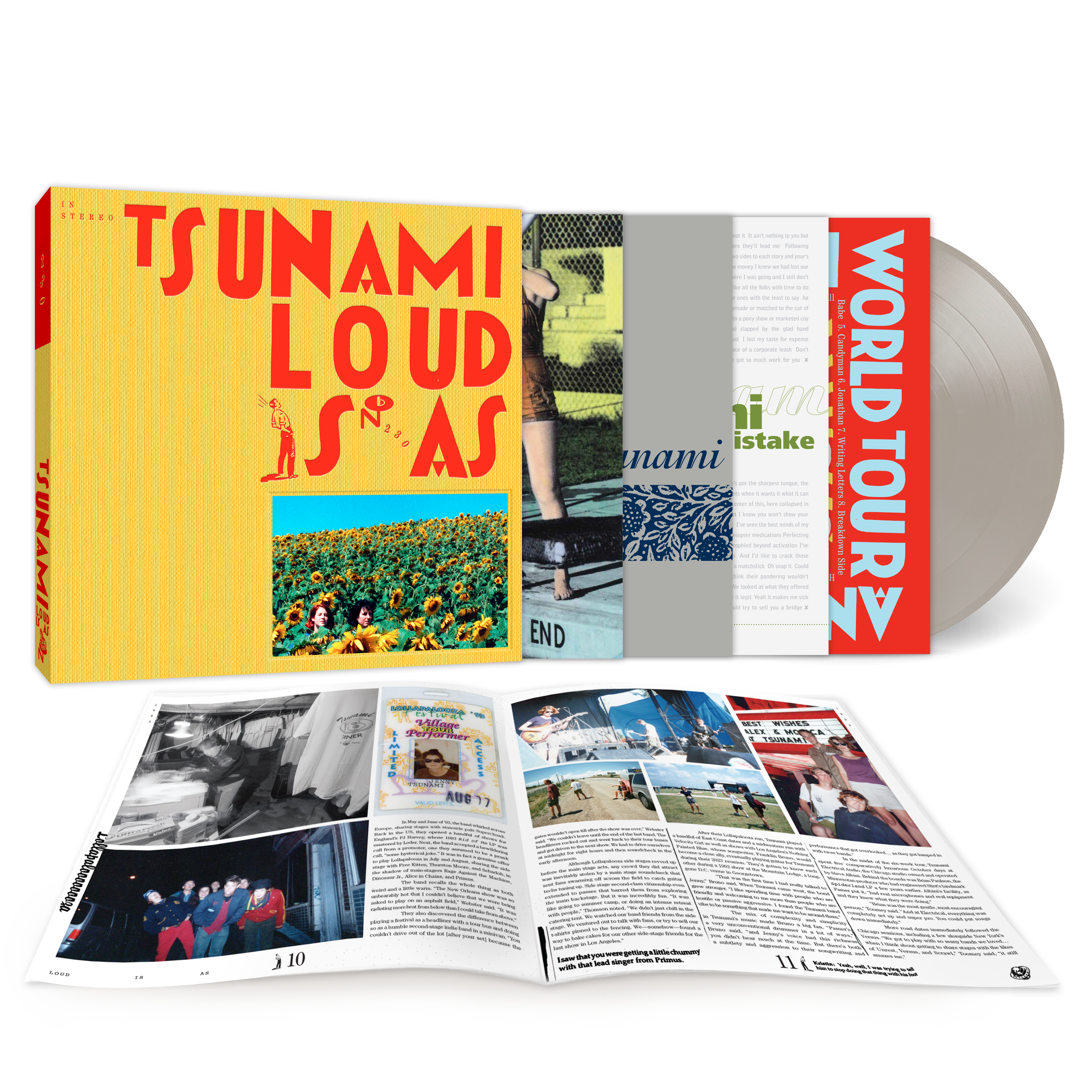 Tsunami - Loud Is As: Limited 'Old Grey Mare' Vinyl 5LP Box Set