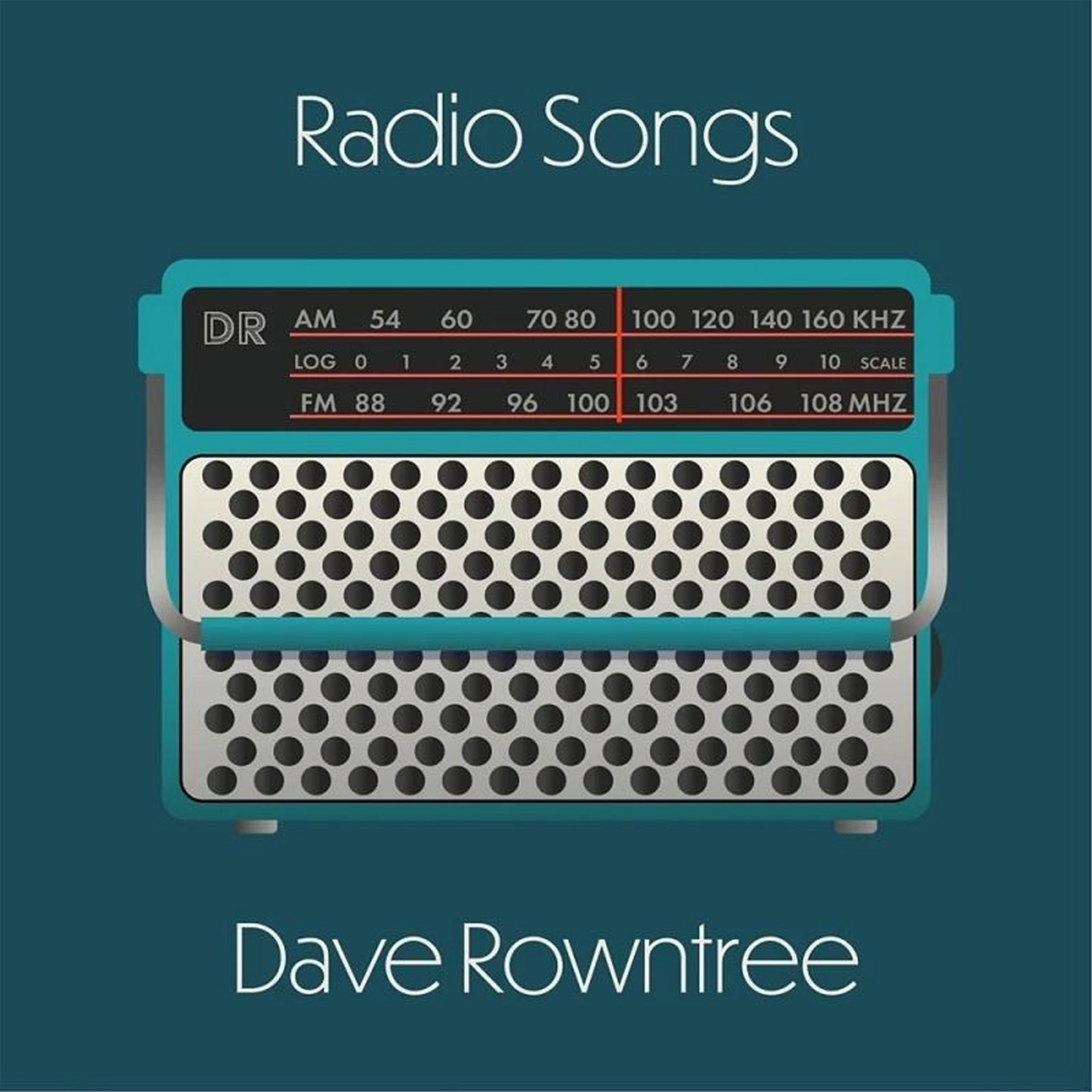 Dave Rowntree (Blur) - Radio Songs: Black Vinyl LP.