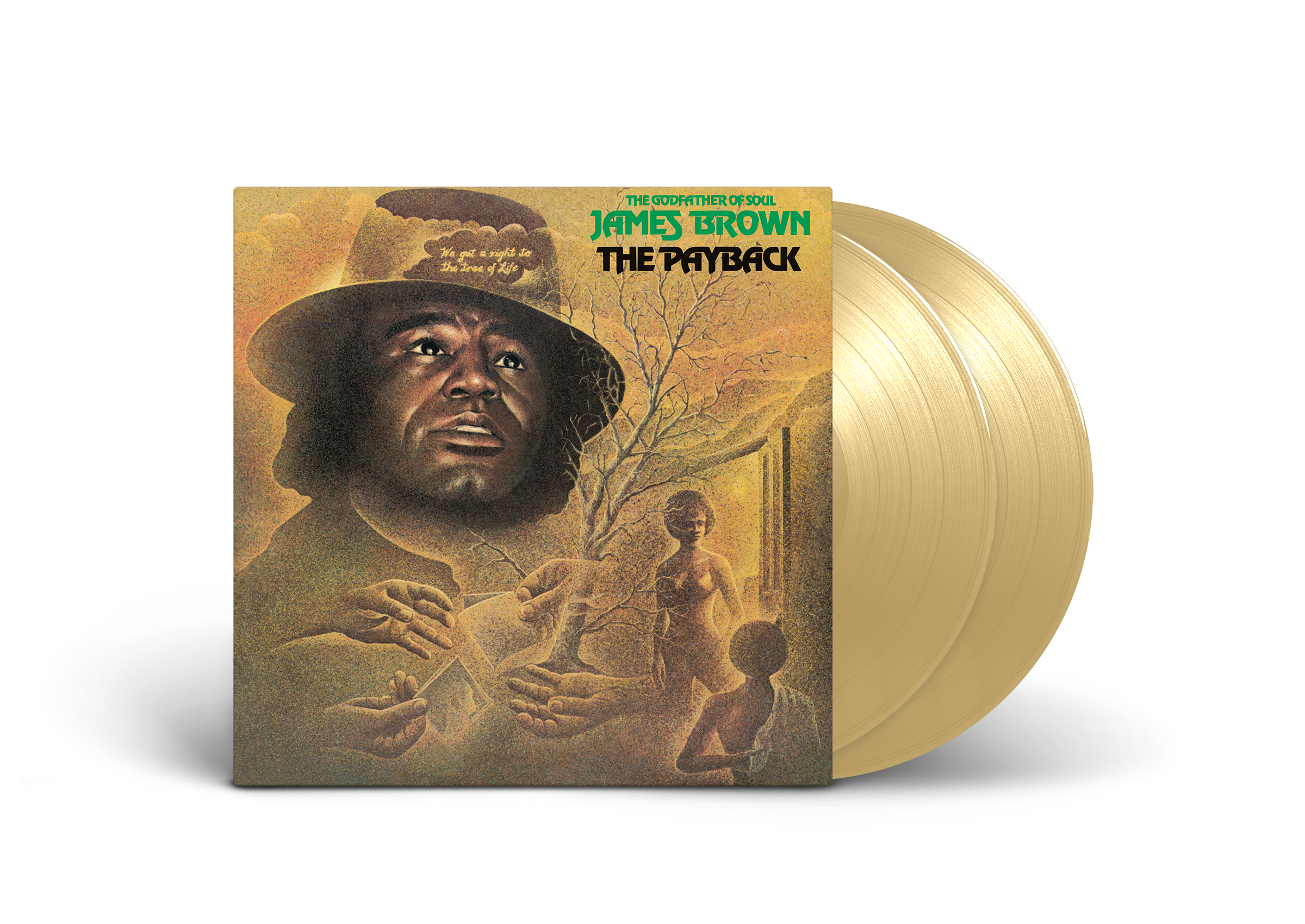 James Brown - The Payback: Exclusive Gold Vinyl 2LP