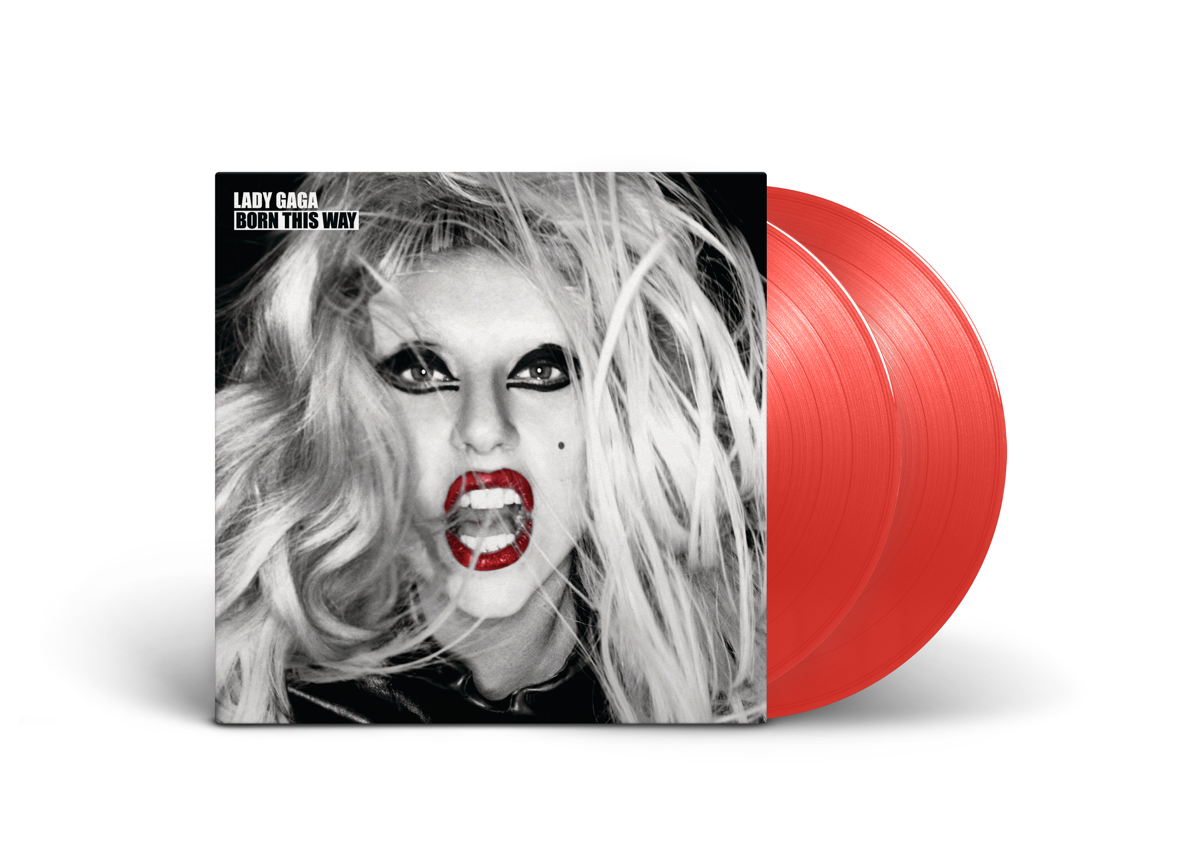 Lady Gaga - Born This Way: Exclusive Red Vinyl 2LP