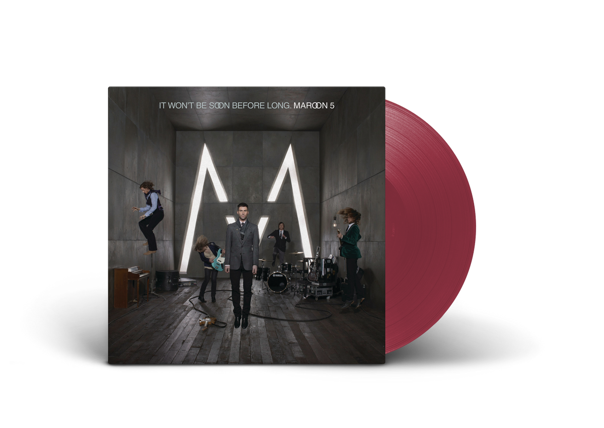 Exclusa Marron Maroon 5 - It Won't Be Soon Before Long: Exclusive Oxblood Red Vinyl LP ...