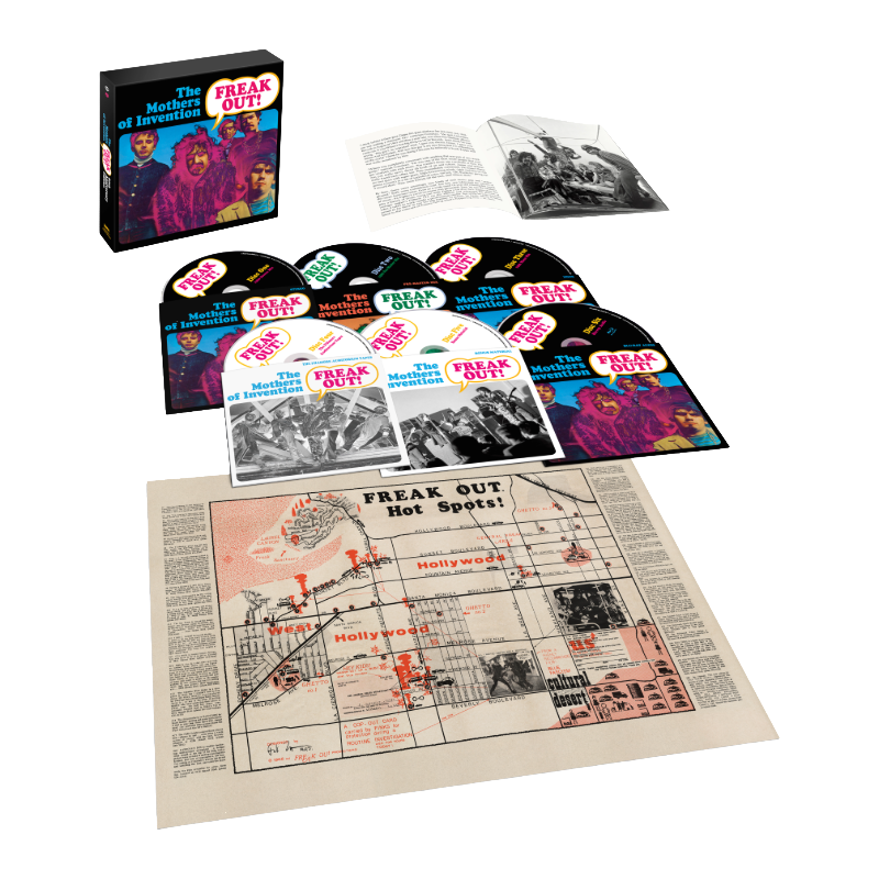 The Mothers Of Invention - Freak Out! (60th Anniversary): Super Deluxe 5CD + Blu-Ray