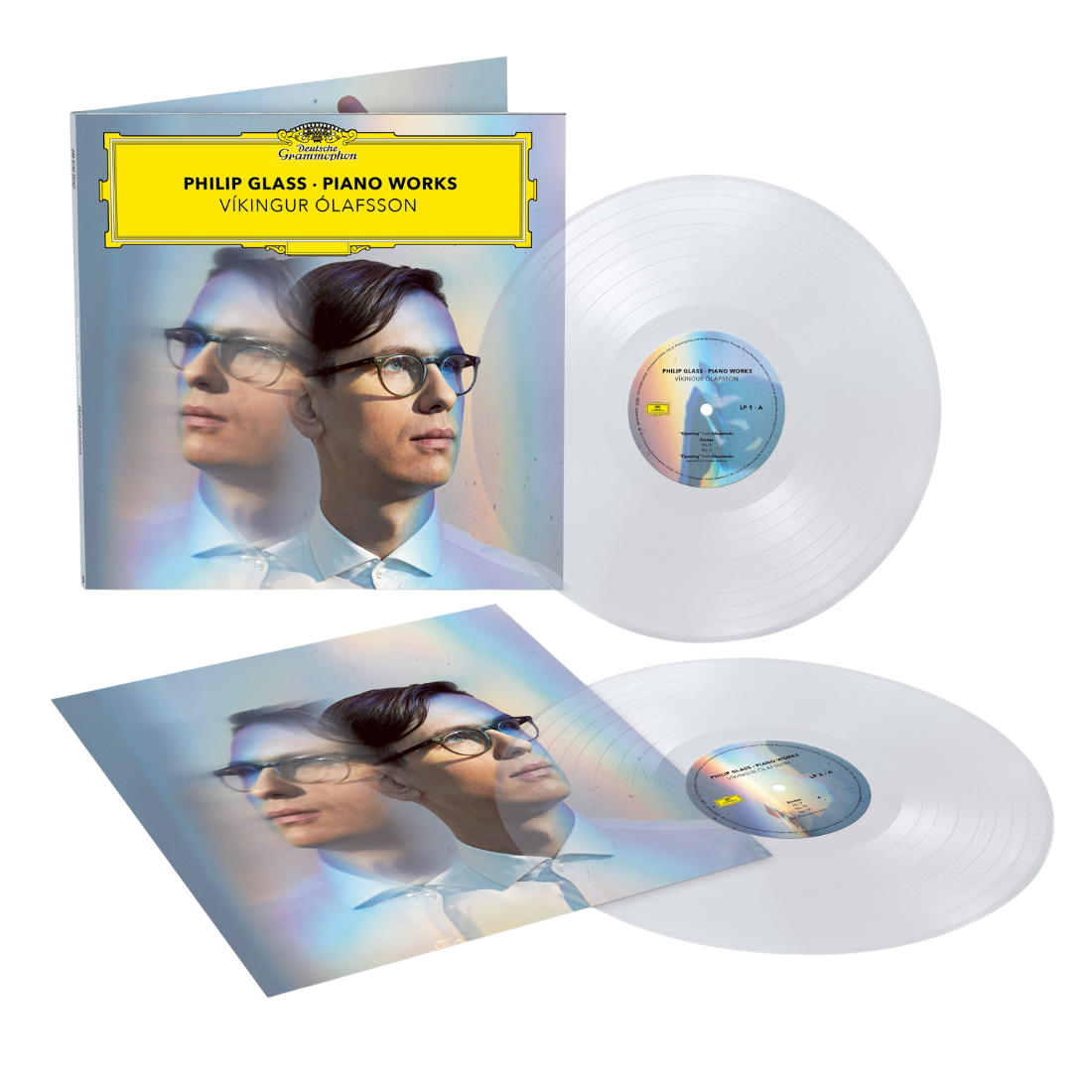 Víkingur Ólafsson - Philip Glass - Piano Works: Clear Vinyl 2LP