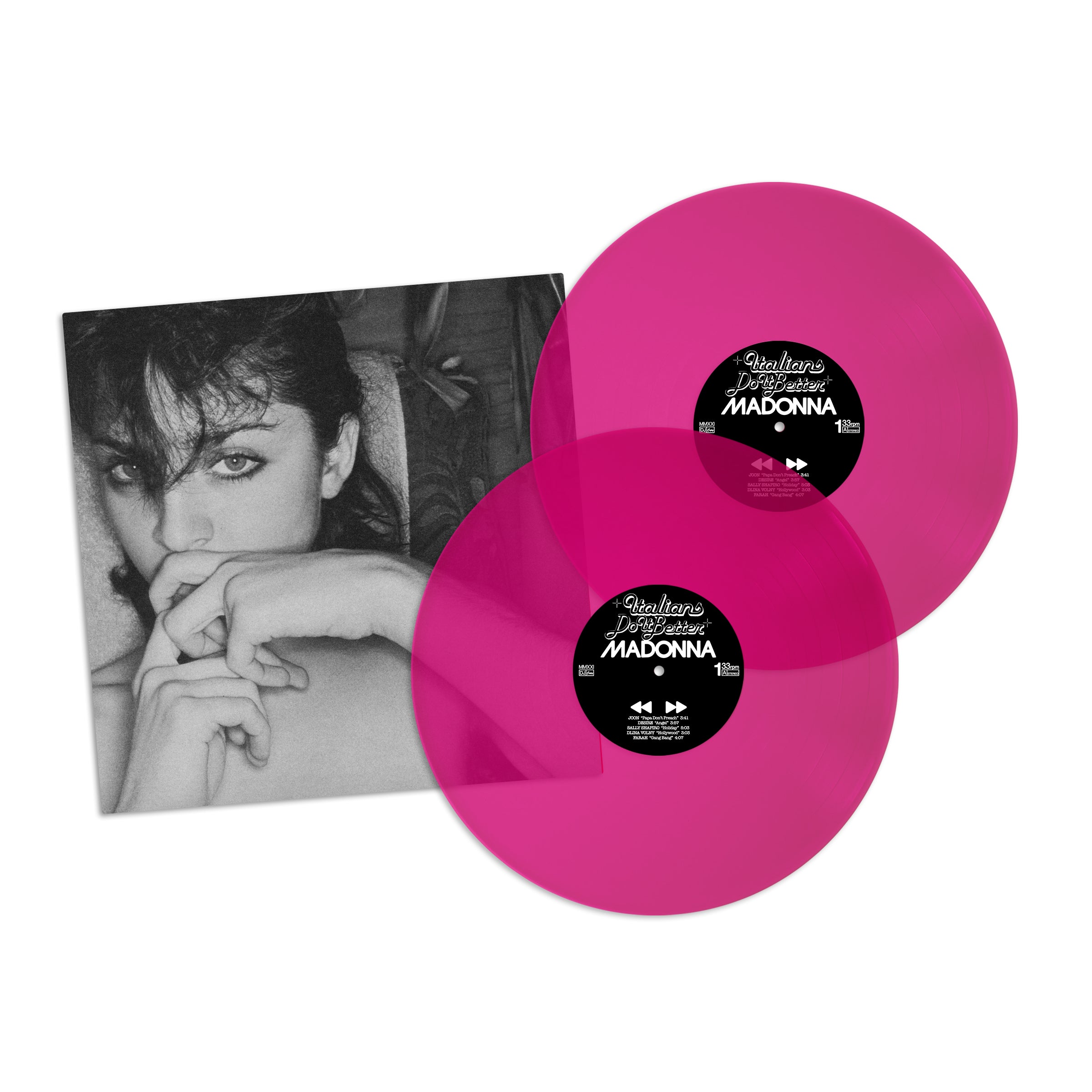 Various Artists - Italians Do it Better (A Tribute to Madonna): Neon Pink Vinyl 2LP