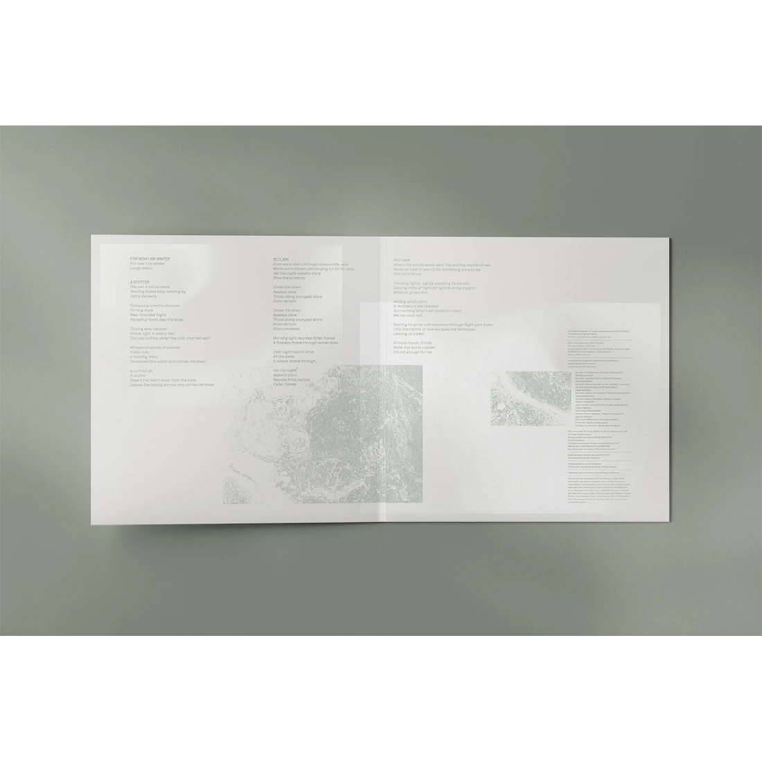 Olafur Arnalds - For Now I Am Winter (Re-issue): Vinyl LP