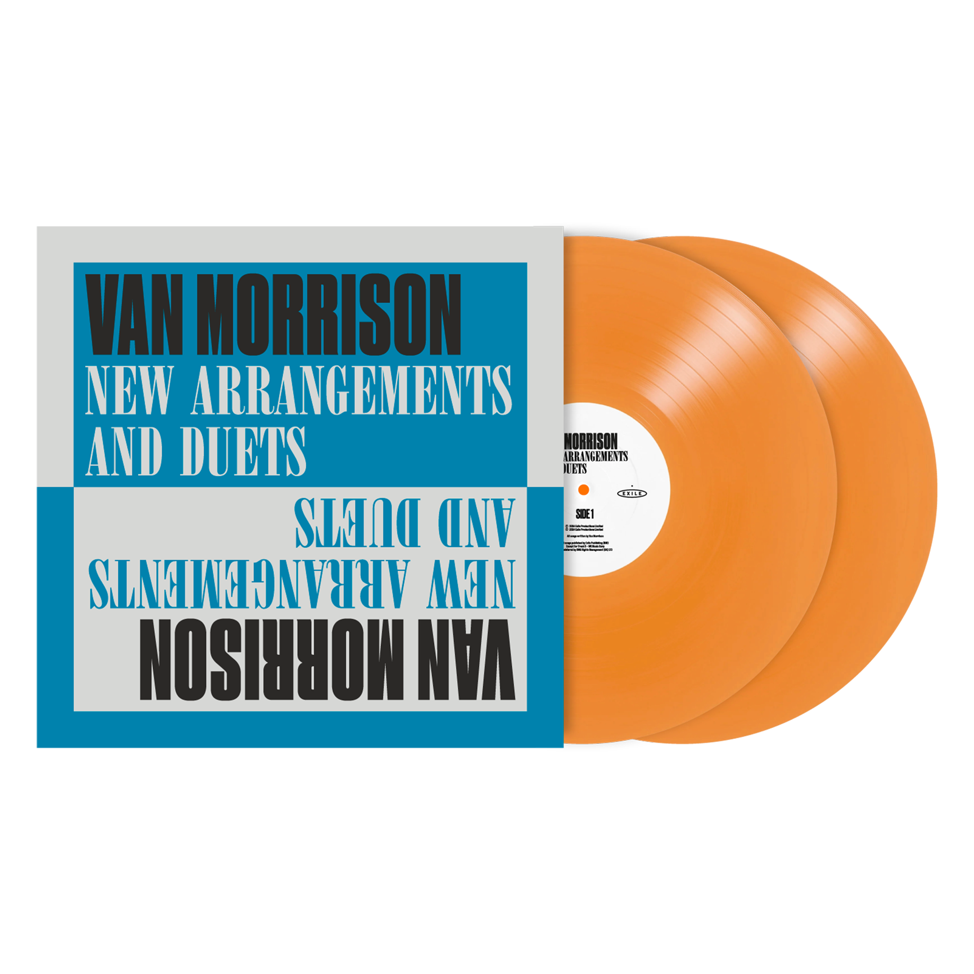 New Arrangements And Duets: Limited Orange Vinyl LP + Signed Print