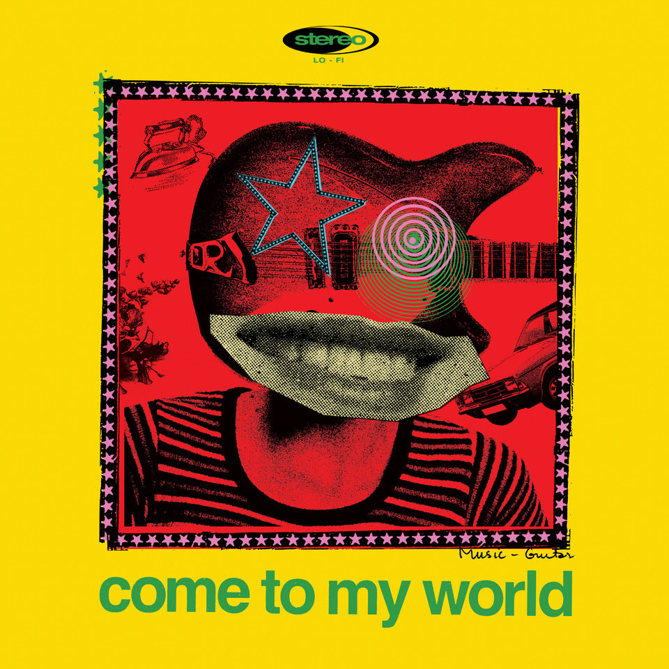 Various Artists - Come To My World (A Brief History Of Indie Pop 1985-2023): Limited 'Sunburst Marvel & Crystal Green' Vinyl 2LP