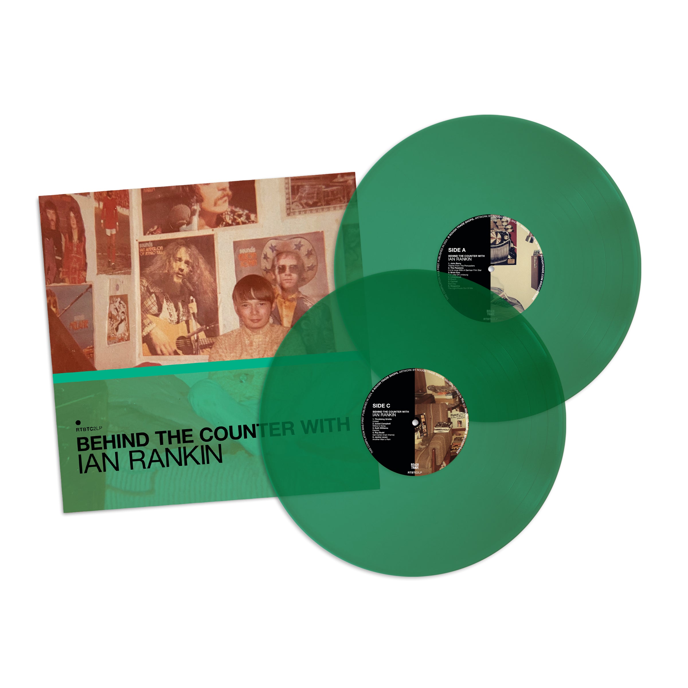 Various Artists - Behind The Counter with Ian Rankin: Limited Green Vinyl 2LP