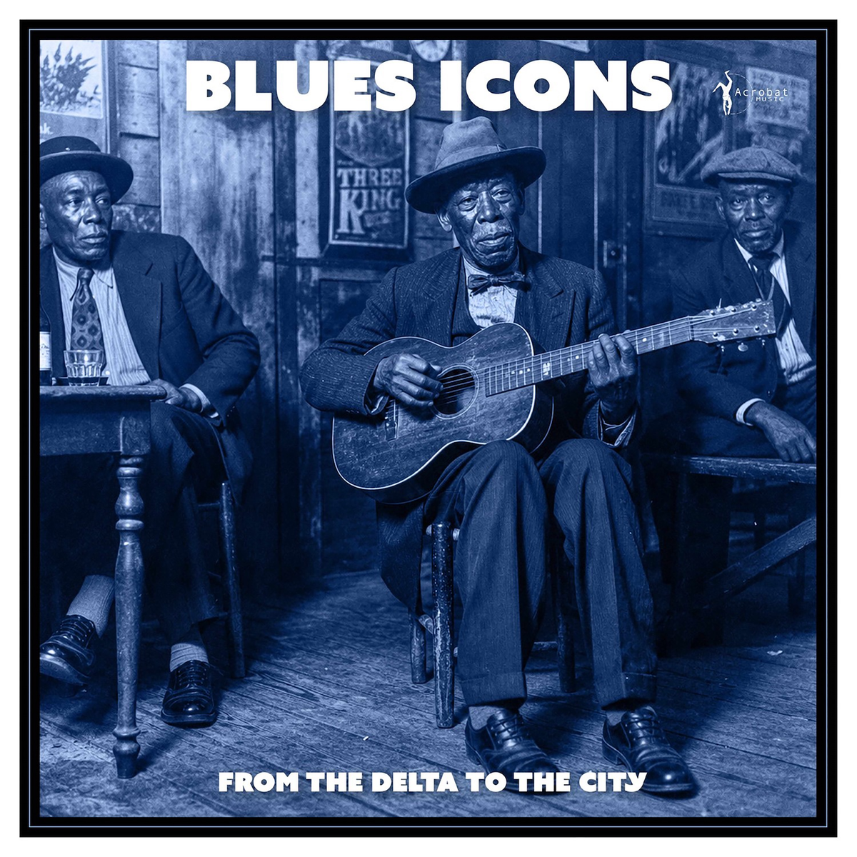 Various Artists - Blues Icons: From The Delta To The City: Misty Blue Vinyl LP [NAD26]