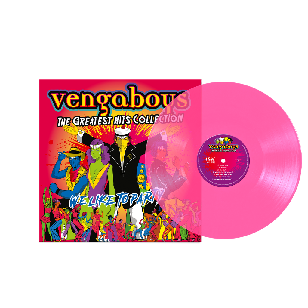 Vengaboys - The Greatest Hits Collection: Transparent Pink Vinyl LP