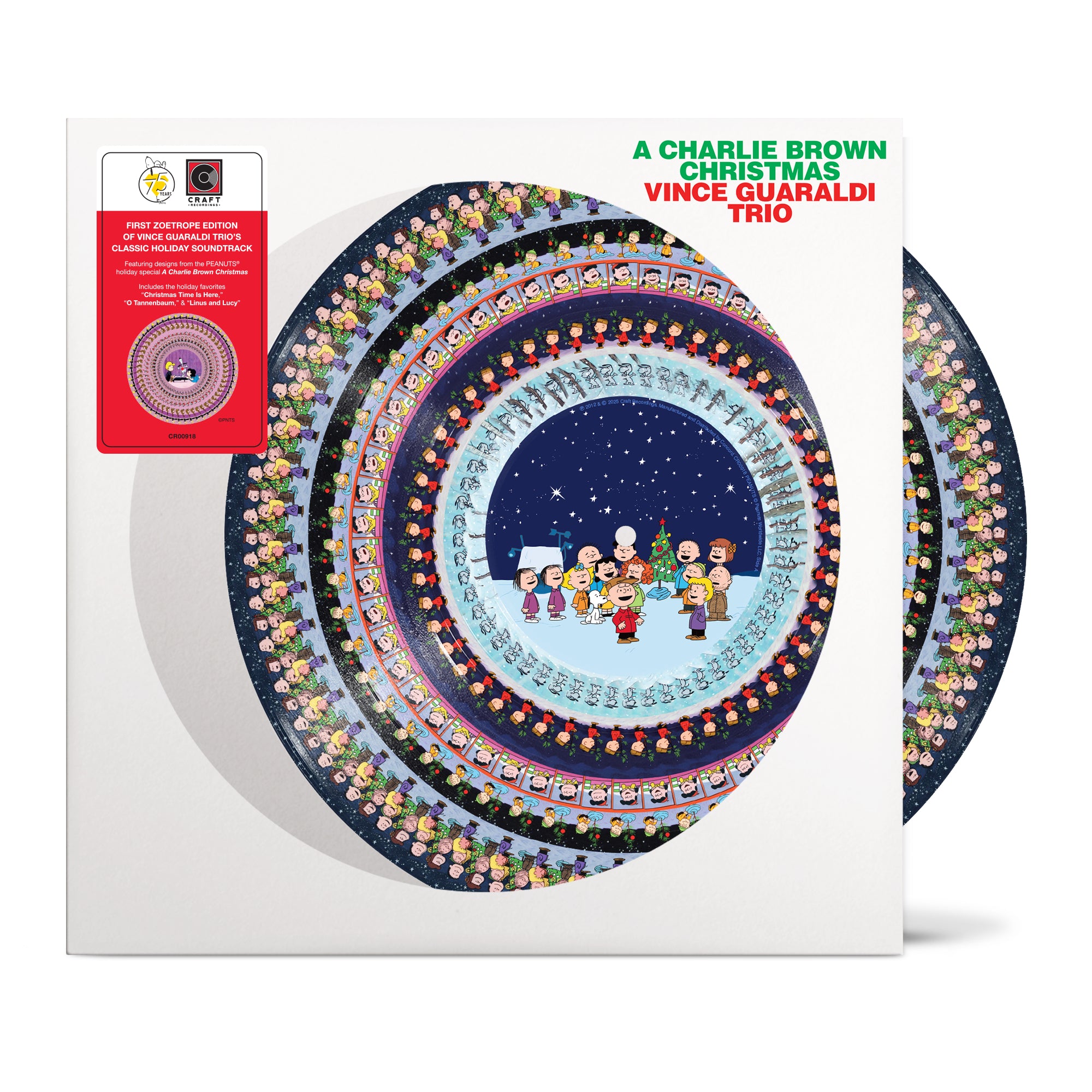 Vince Guaraldi Trio - A Charlie Brown Christmas: Zoetrope Vinyl LP