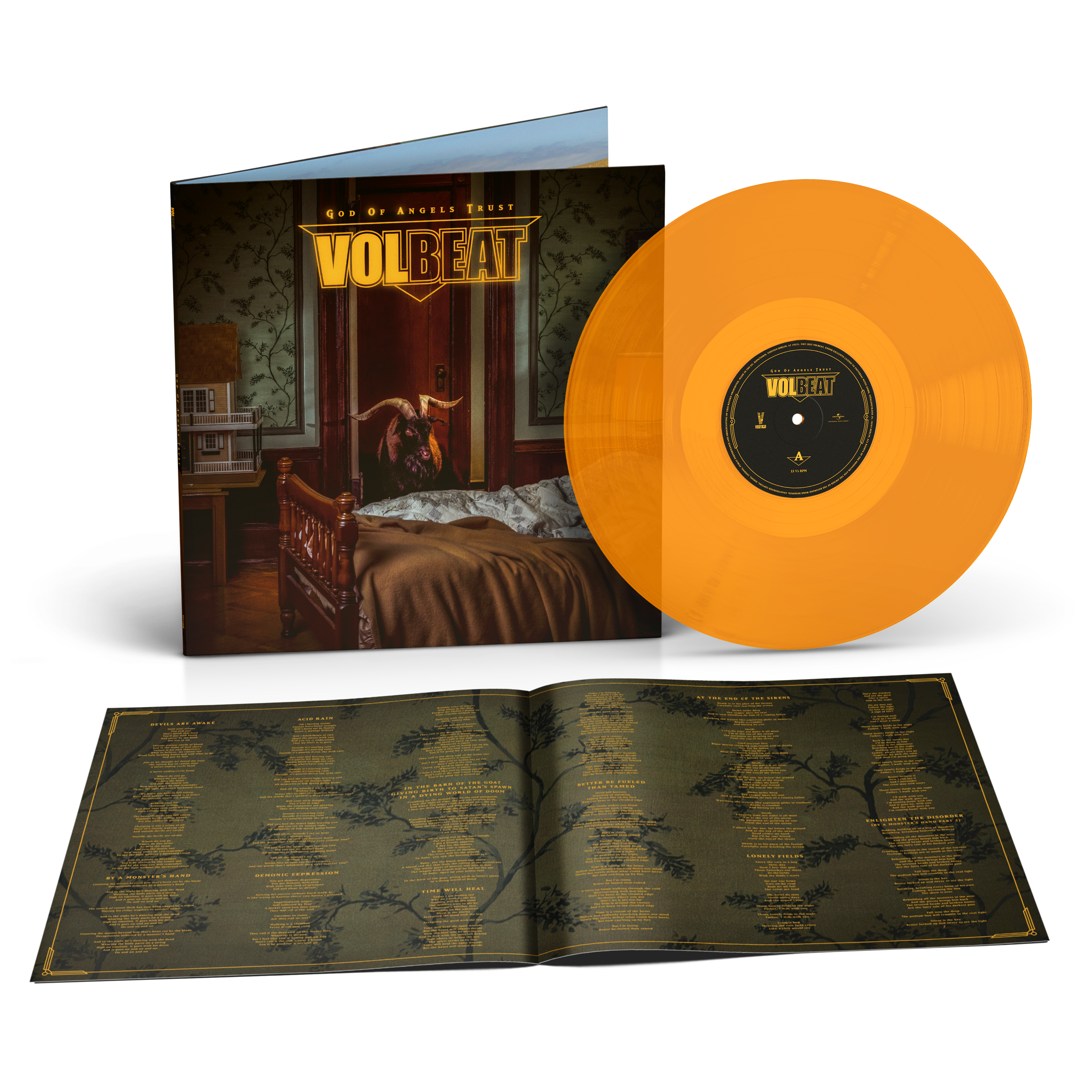 God Of Angels Trust (Ltd. LP Lamplight Glow + Signed Art Card)
